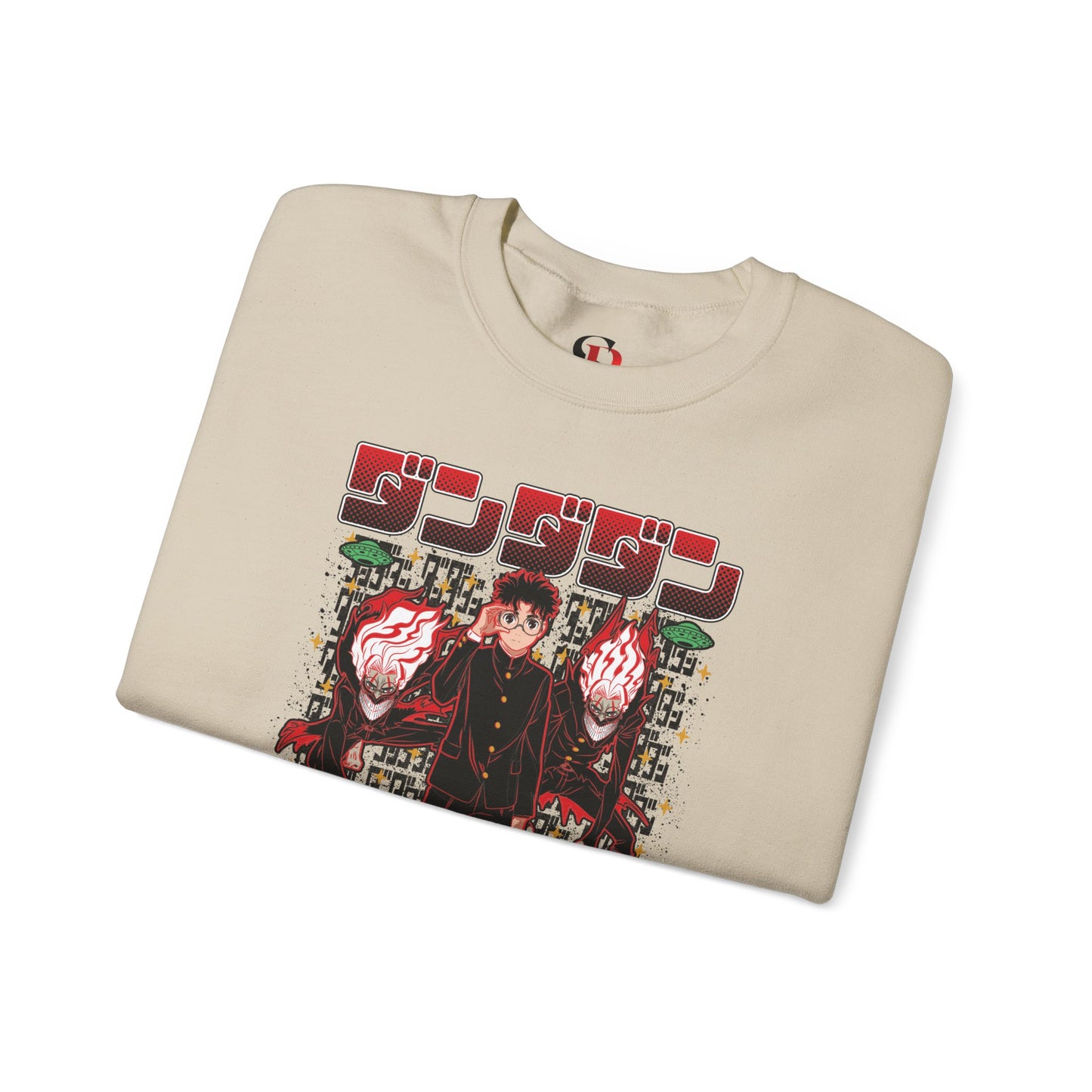 Okarun x Momo II Unisex Heavy Crewneck | Dandadan Streetwear Sweatshirt