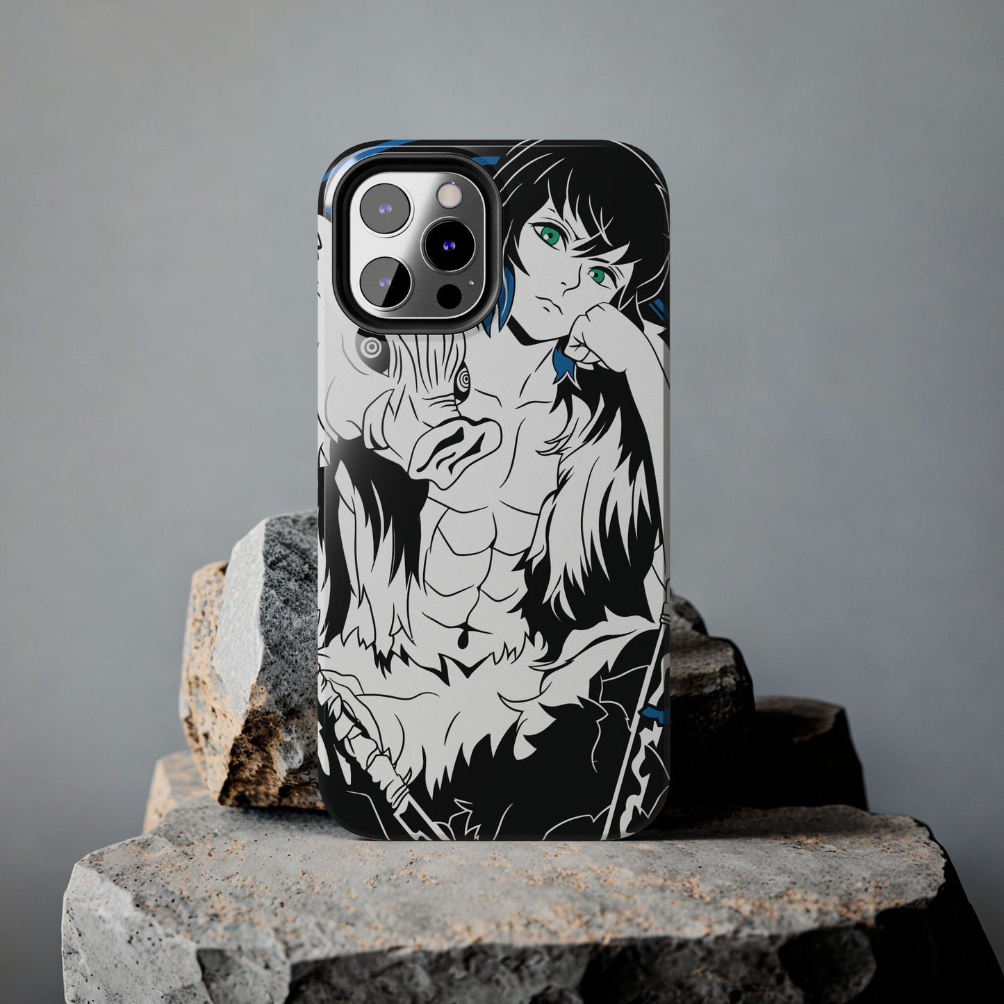 Inosuke Double Layered Phone Case| Demon Slayer-Inspired Anime Case