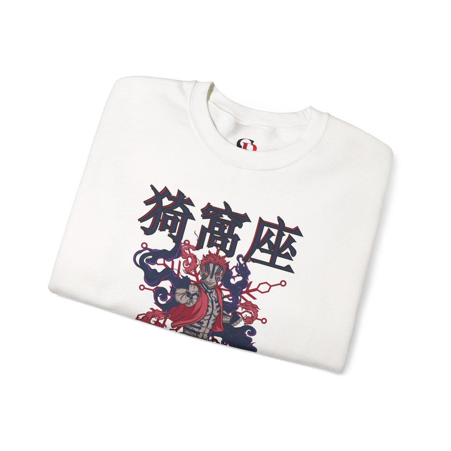 Akaza Blood Demon Art Crewneck | Demon Slayer Anime Sweatshirt