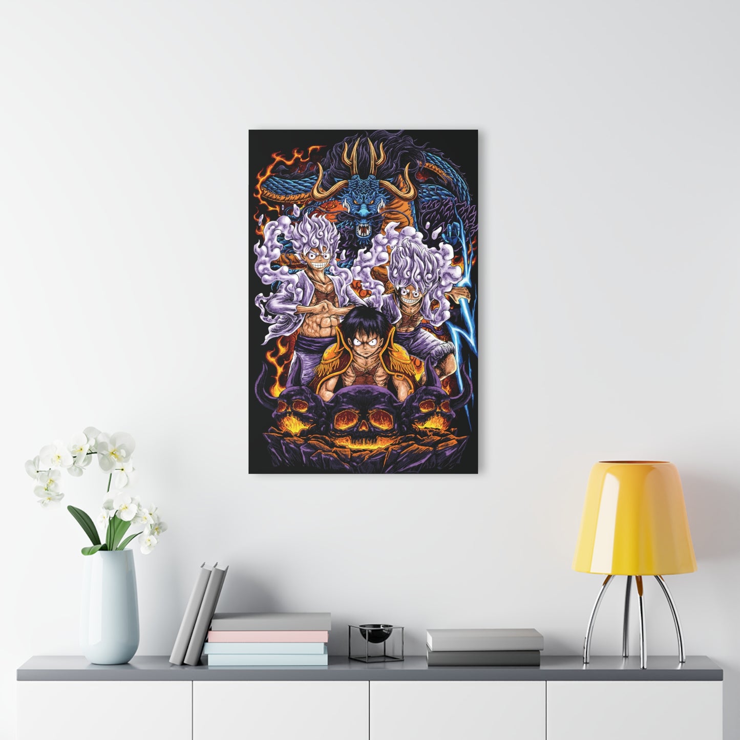 Luffy Vs Kaido II Acrylic Print