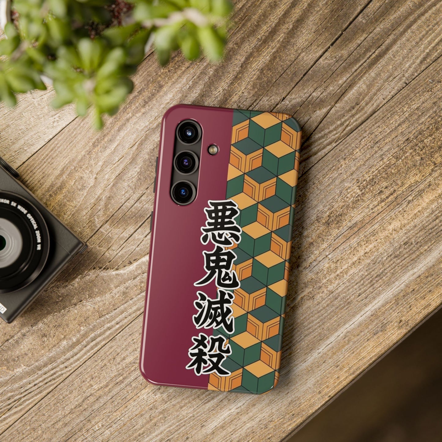 Water Pillar Haori Double Layered Phone Case