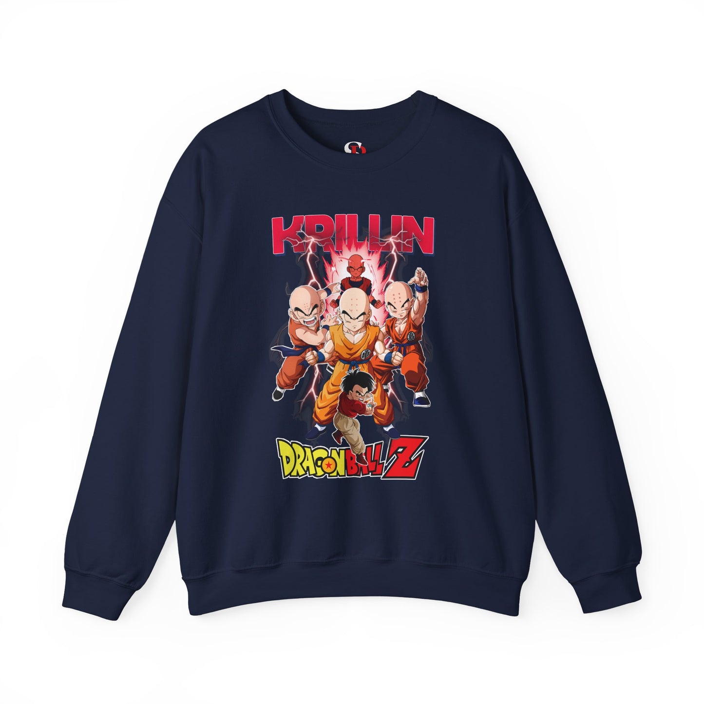Krillin “Earth’s Strongest” Unisex Heavy Crewneck | Dragon Ball Z Streetwear Sweatshirt