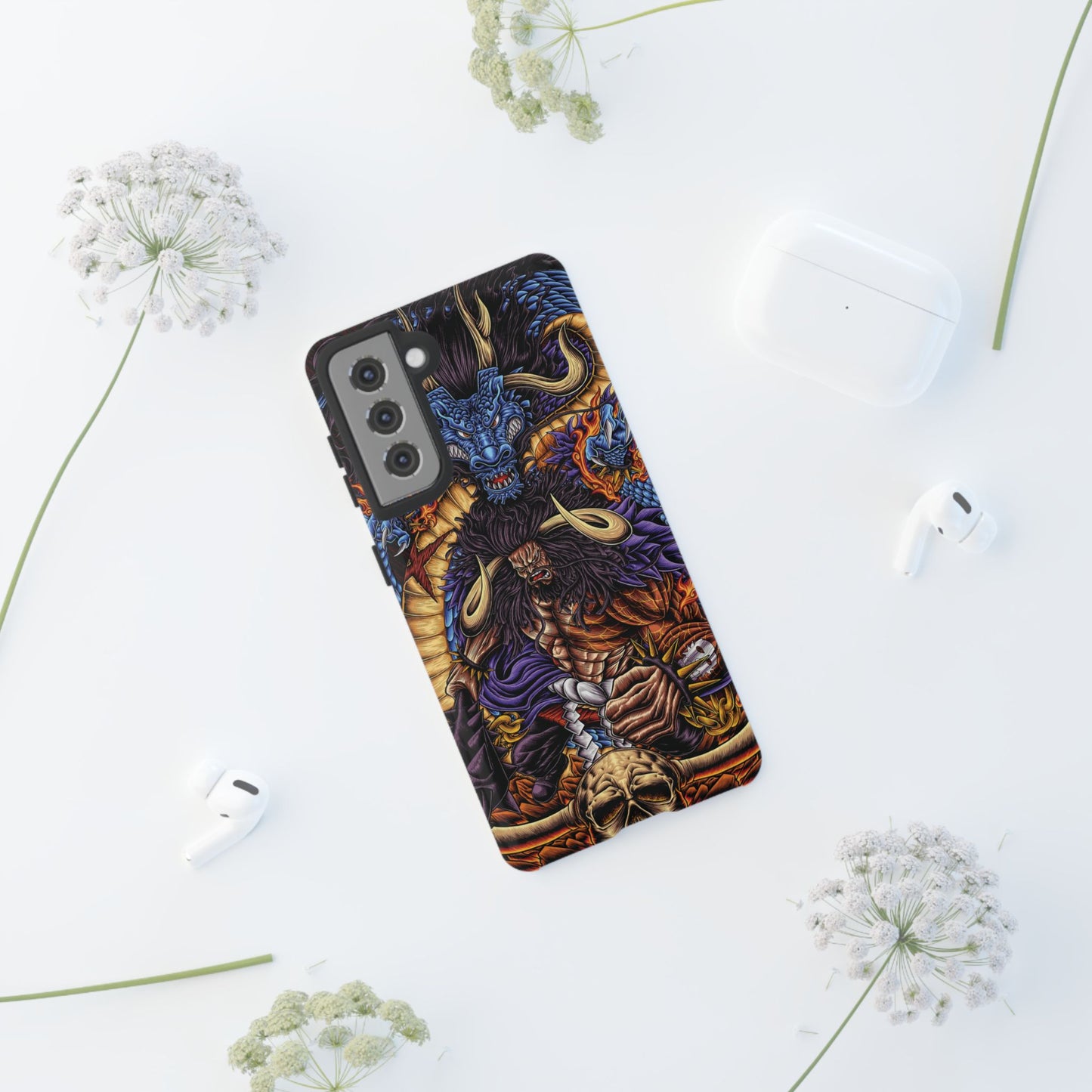 Cursed Dragon Oni Kaido Double Layered Phone Case