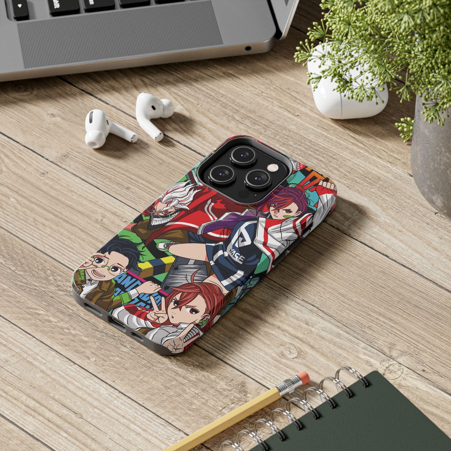 Okarun x Momo Double Layered Phone Case | Dandadan-Inspired Protective Anime Case