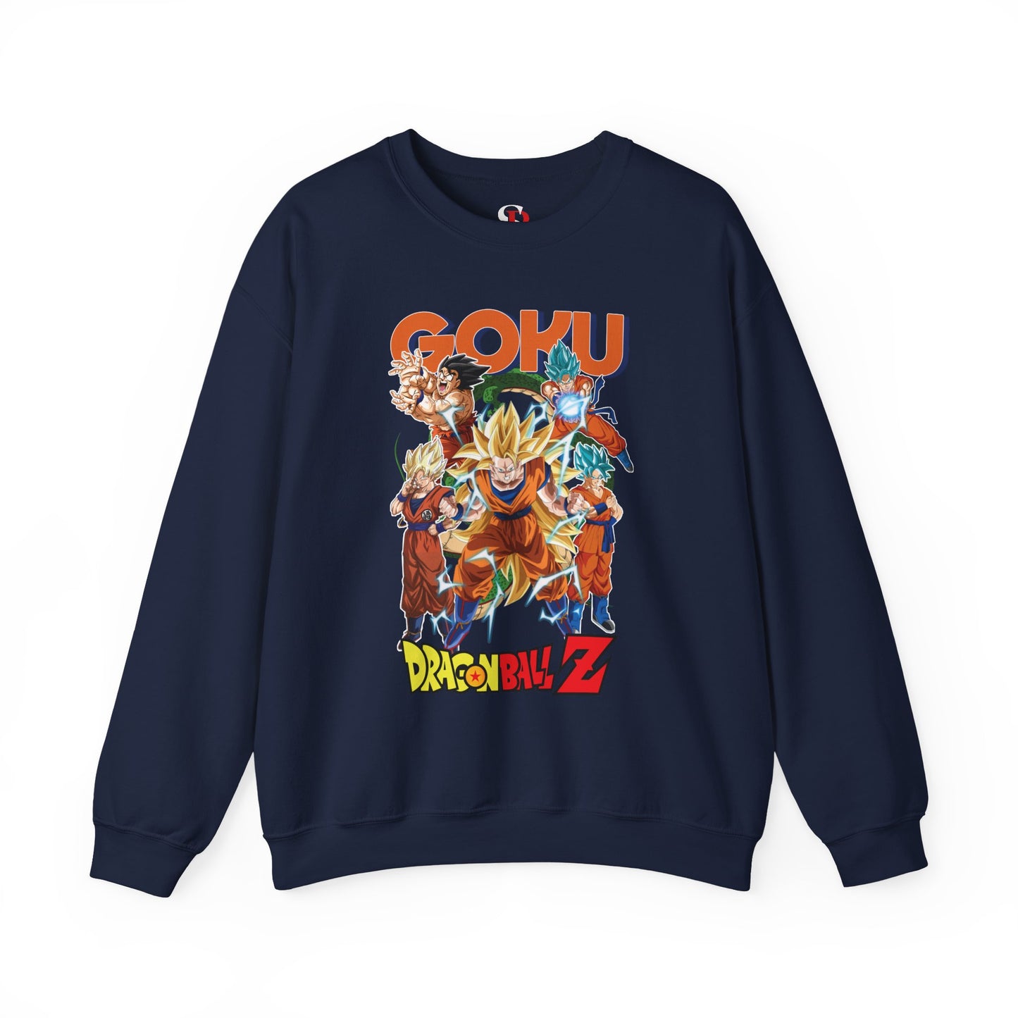 Goku “Legacy of Power” Unisex Heavy Crewneck | Dragon Ball Z Streetwear Sweatshirt