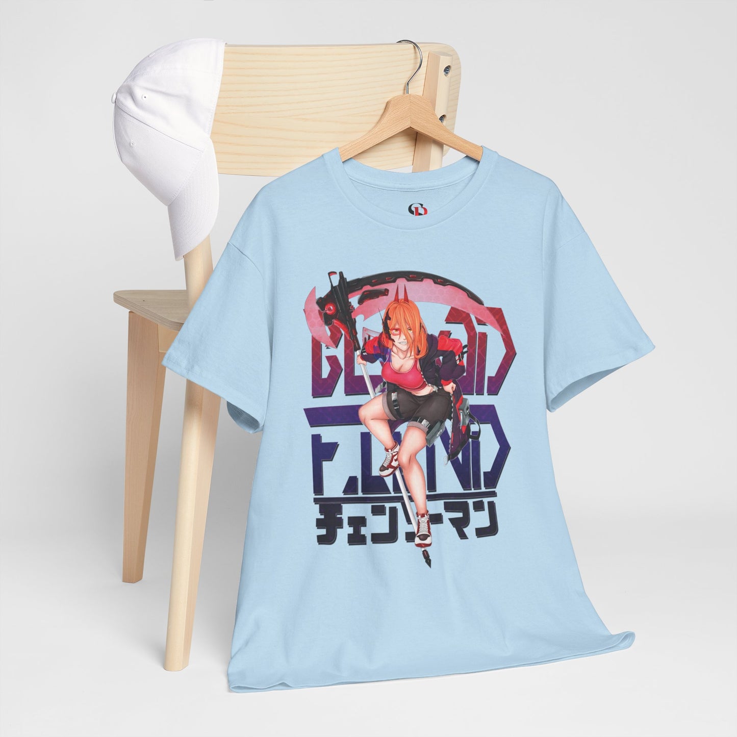 Blood Fiend Power III Unisex Heavy Cotton T-Shirt | Chainsaw Man Anime Tee