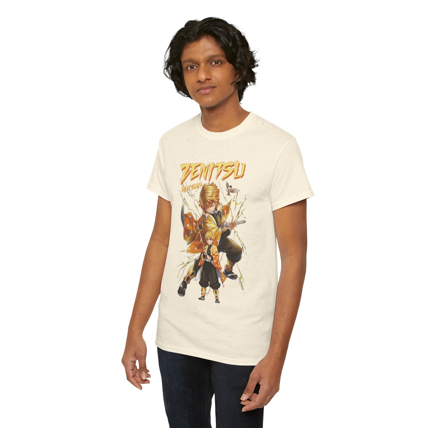 Zenitsu Agatsuma Thunder Breathing T-Shirt | Demon Slayer Anime Streetwear Tee