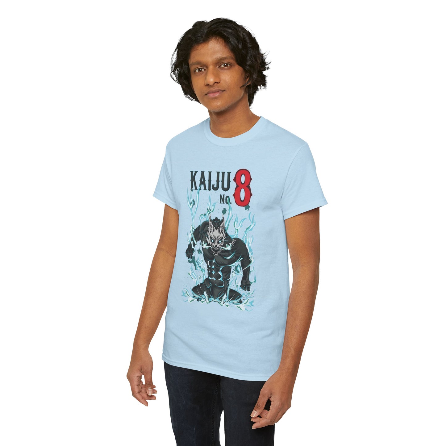 Infernal Surge Unisex Heavy Cotton T-Shirt | Kaiju No. 8 Anime Tee