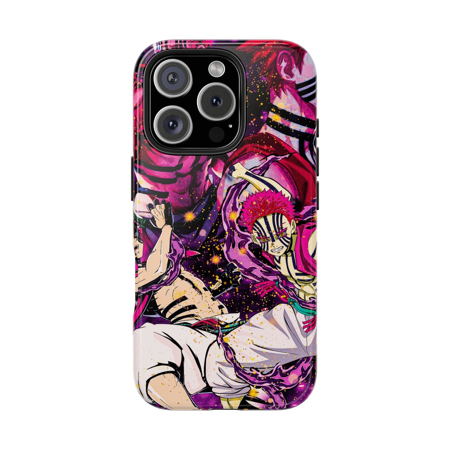 Upper Moon 3 Akaza Phone Case | Demon Slayer Double Layered Protective Case
