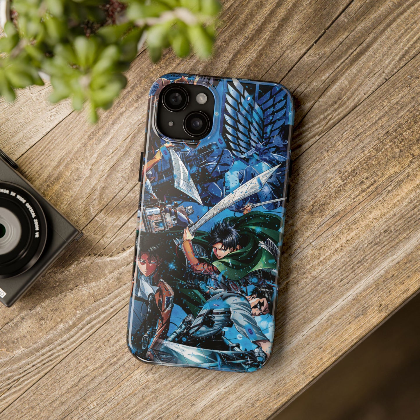 Levi Ackerman Double Layered Phone Case | Attack on Titan-Inspired Protective Anime Case