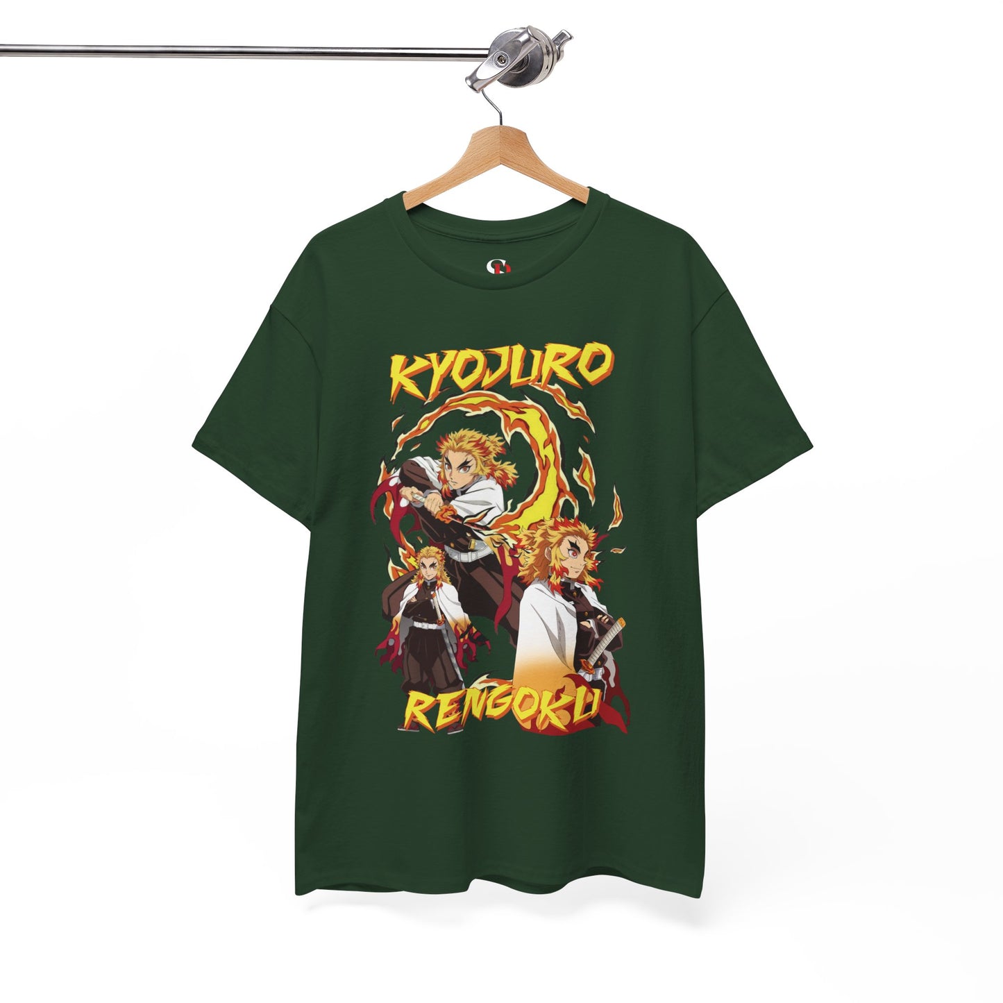 Kyojuro Rengoku Flame Hashira T-Shirt | Demon Slayer Anime Streetwear Tee