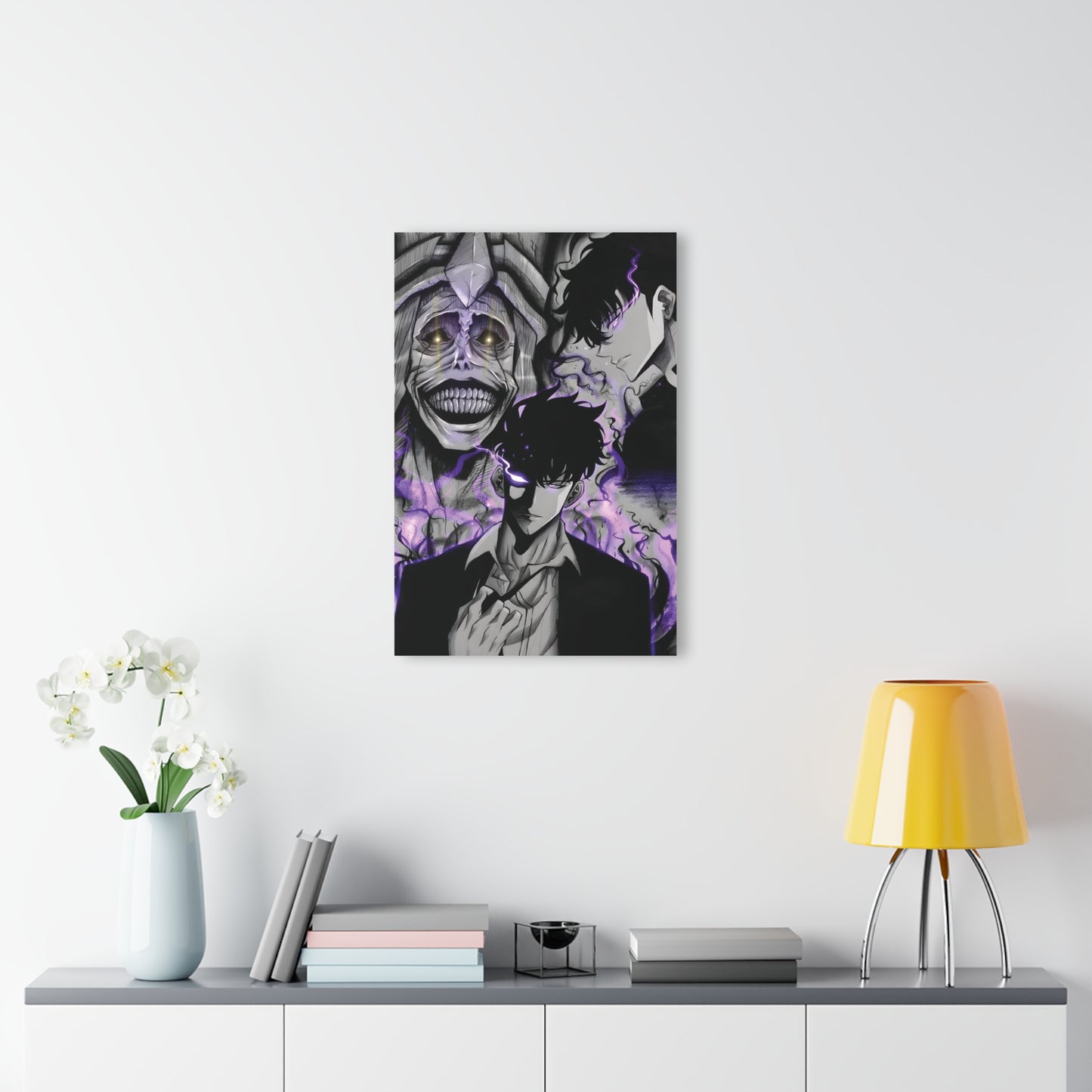 Solo Leveling Shadow Monarch Acrylic Print