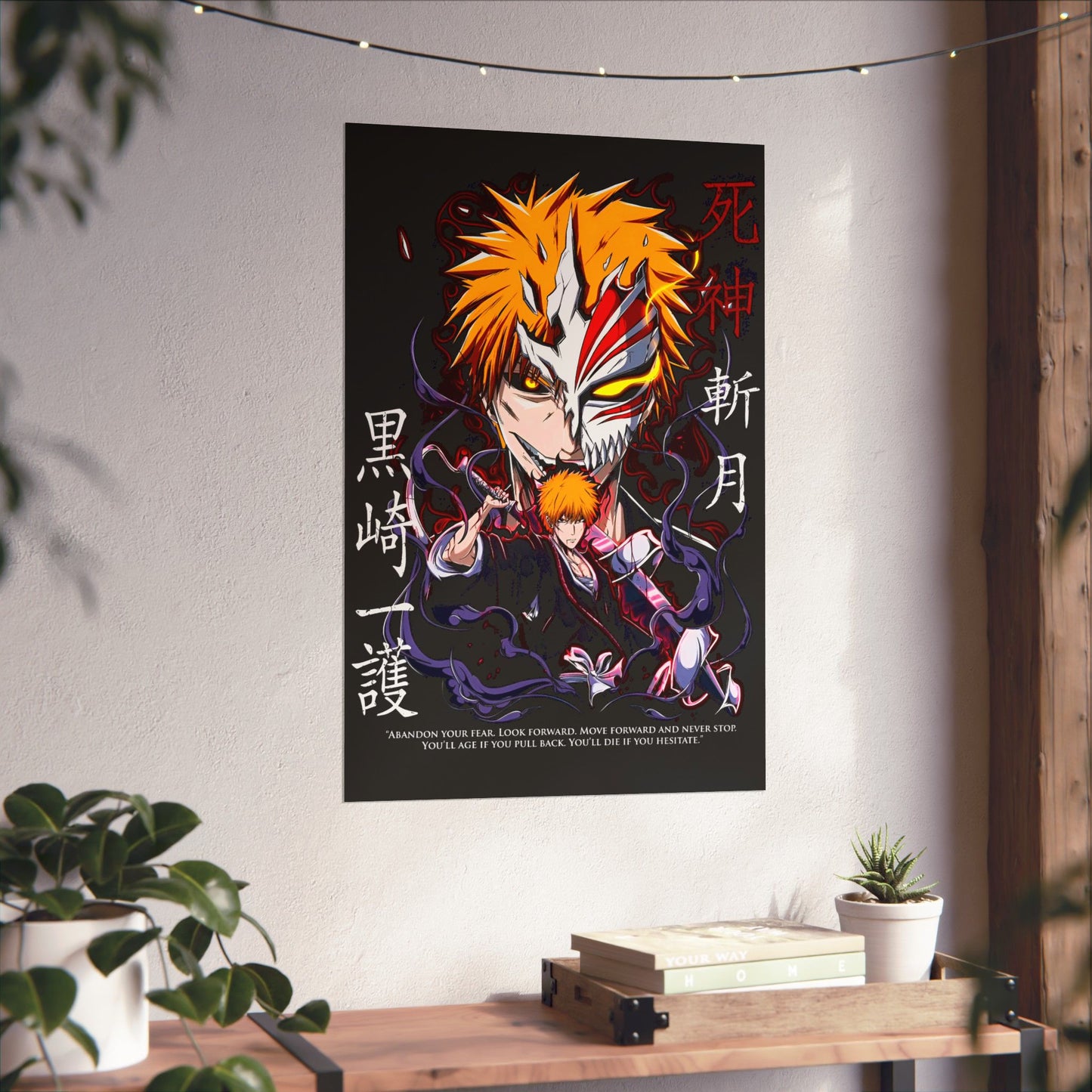 Ichigo TYBW Matte Vertical Poster | Bleach Thousand-Year Blood War Anime Wall Art