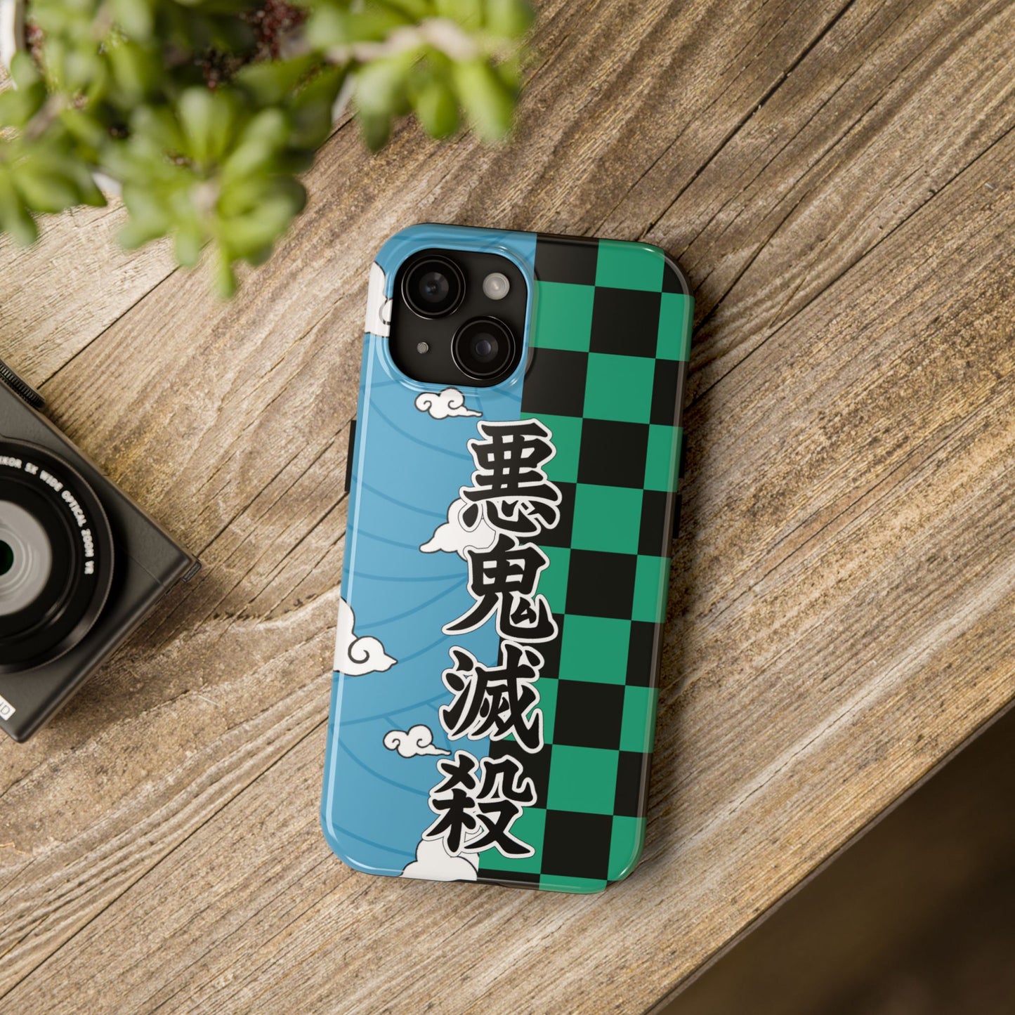 Water Breathing Haori Double Layered Phone Case