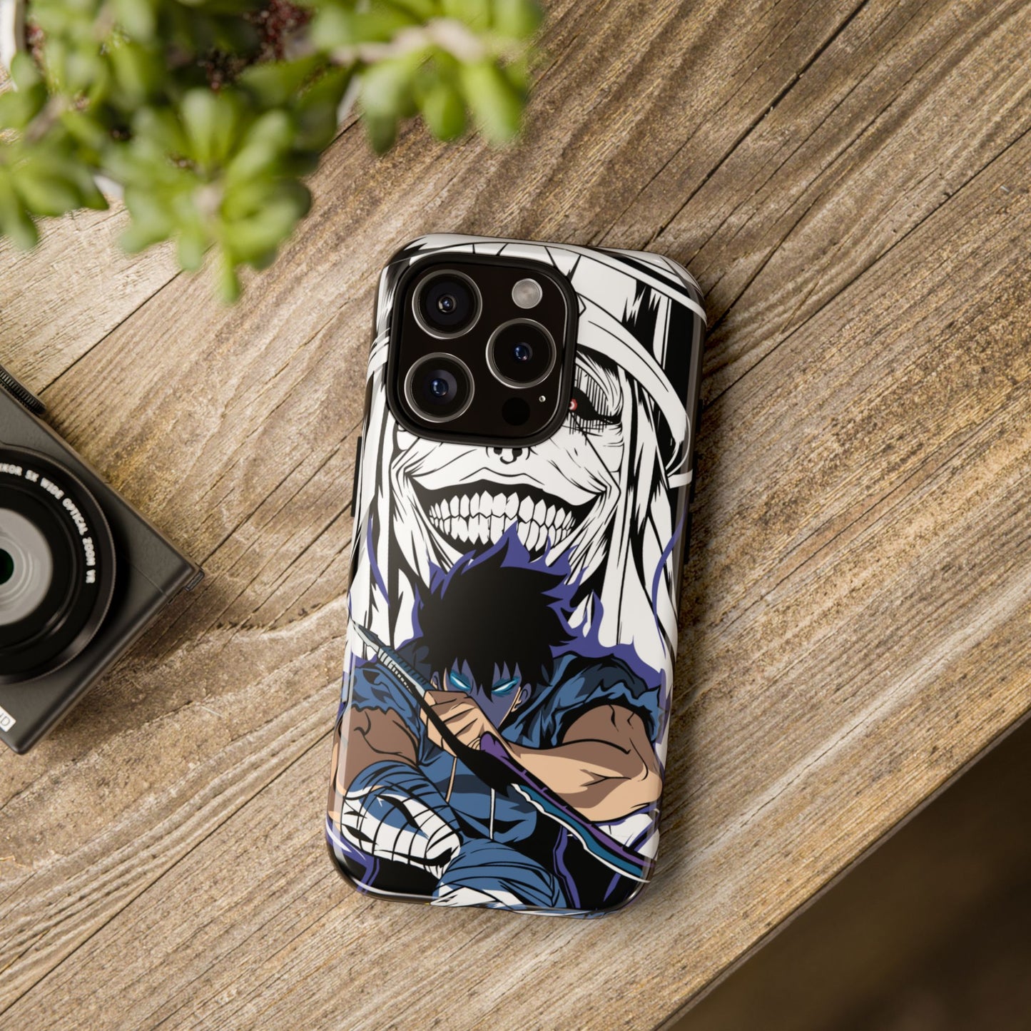 Sung Jinwoo Vs Statue Of God II Double Layered Phone Case