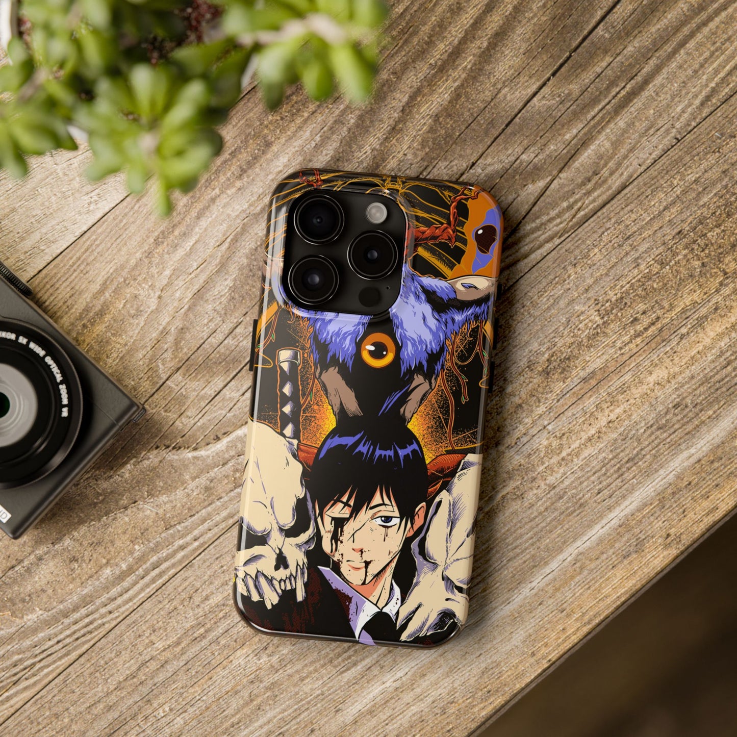 Aki x Future Devil Double Layered Phone Case | Chainsaw Man-Inspired Protective Anime Case