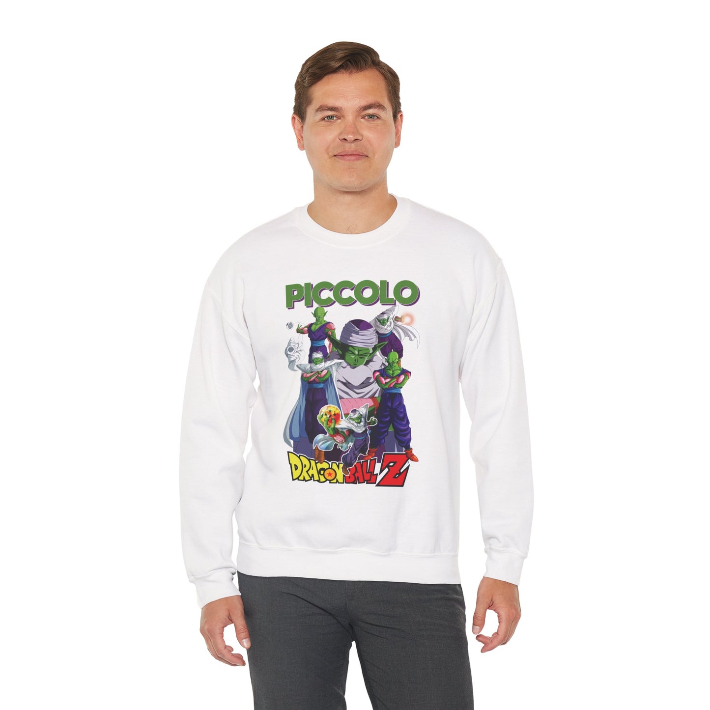 Piccolo “Namekian Pride” Unisex Heavy Crewneck | Dragon Ball Z Streetwear Sweatshirt