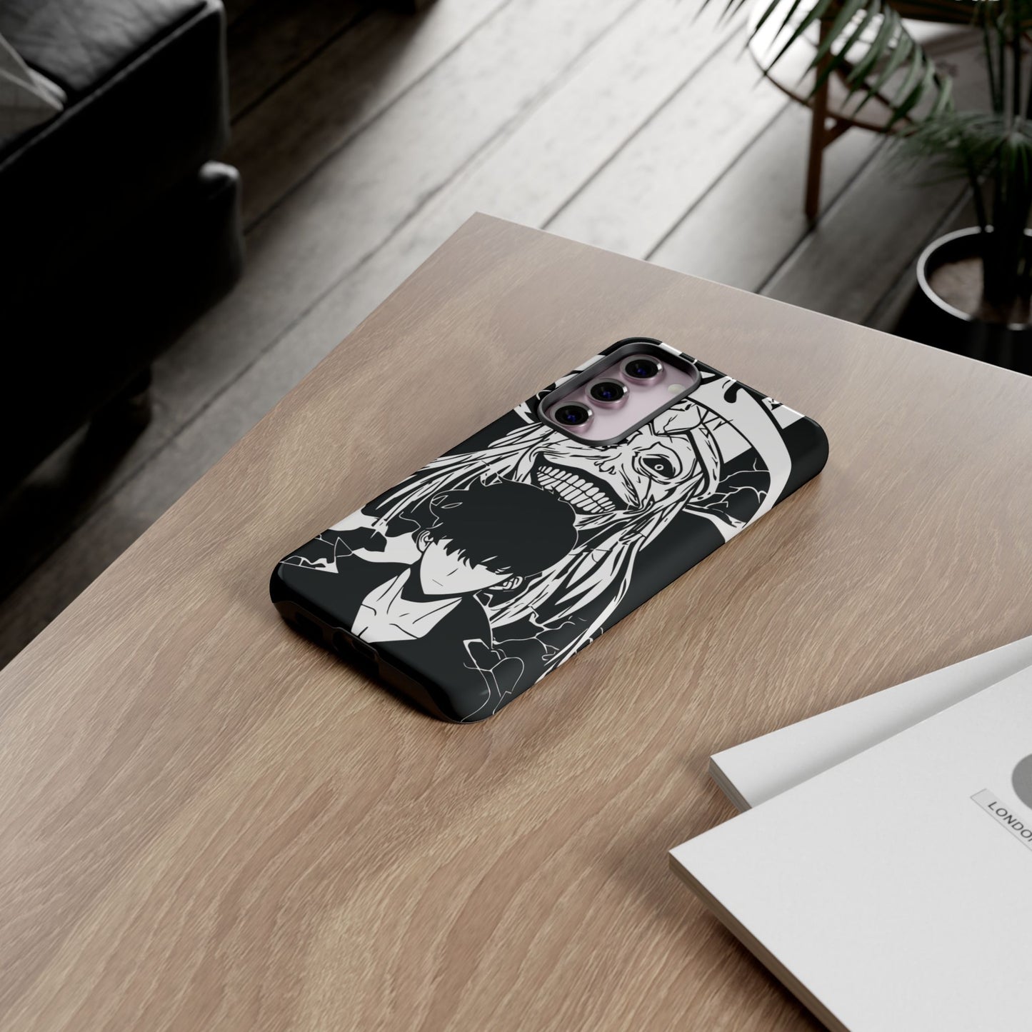 Sung Jinwoo vs Statue of God III Double Layered Phone Case