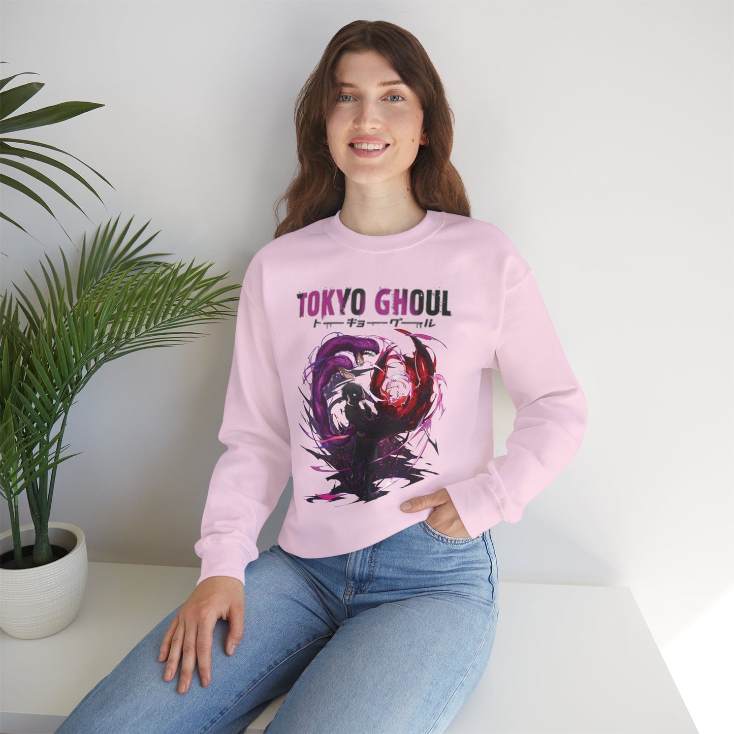 Ken Kaneki Chimera Kagune Unisex Heavy Blend Crewneck Sweatshirt