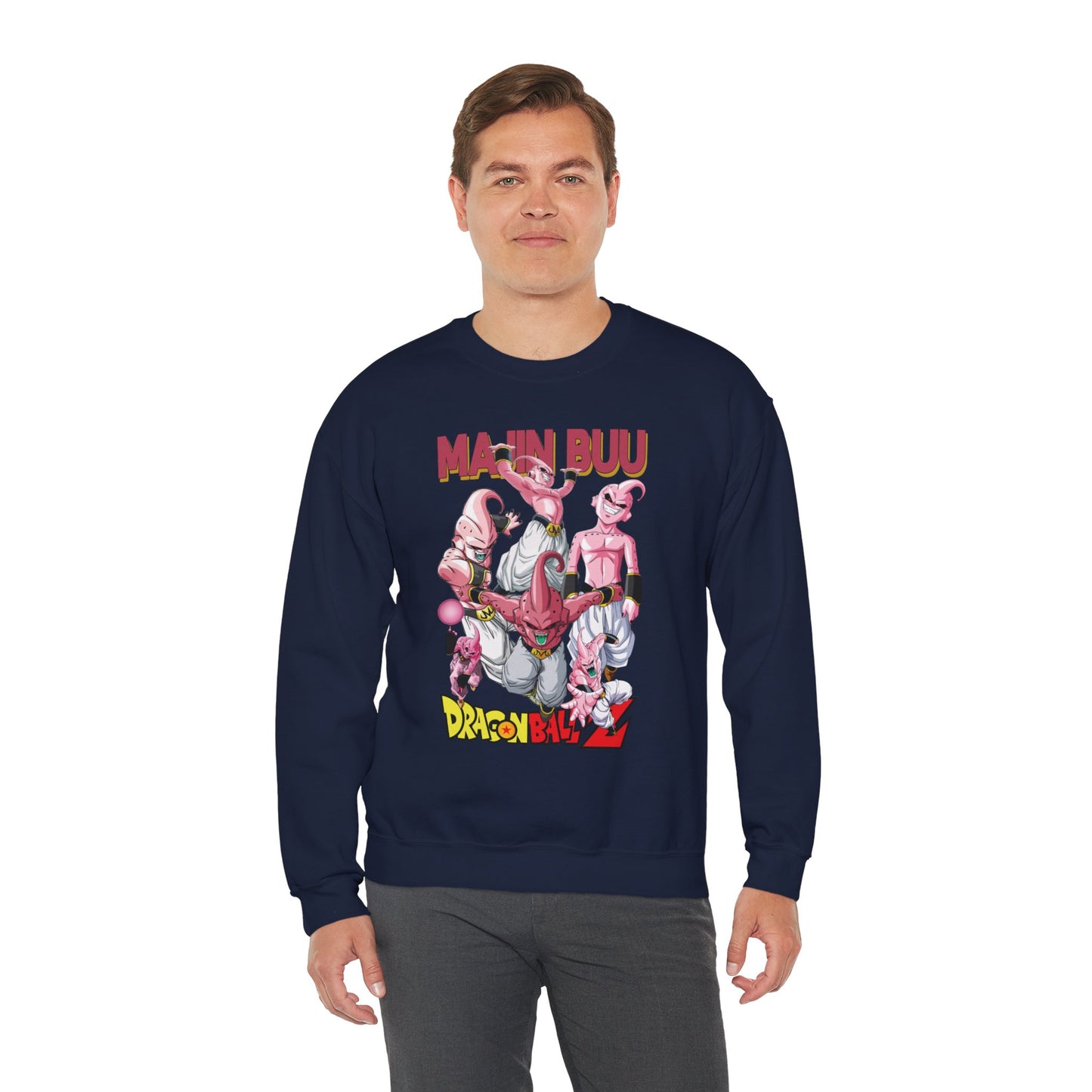 Majin Buu Unisex Heavy Blend Crewneck Sweatshirt