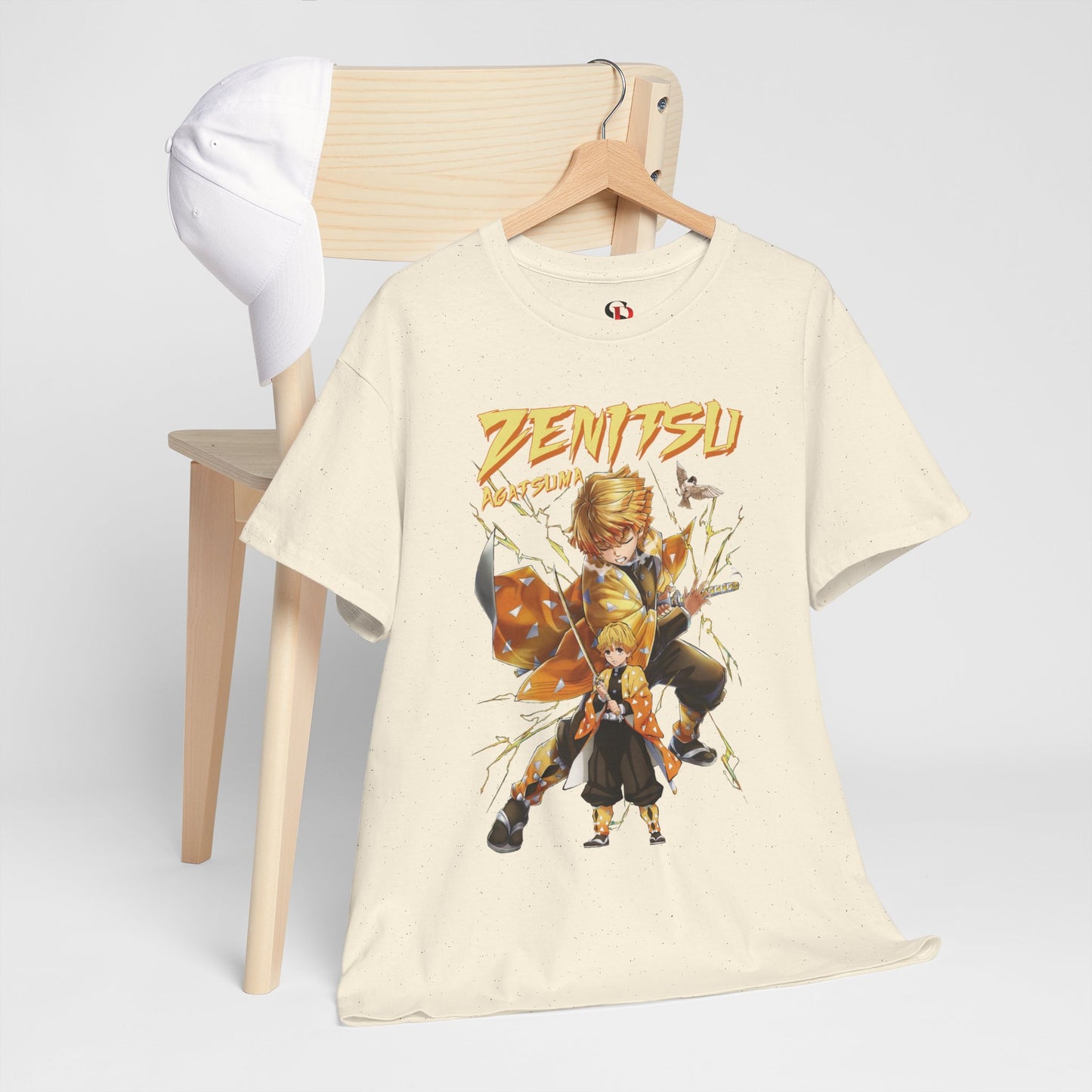 Zenitsu Agatsuma Thunder Breathing T-Shirt | Demon Slayer Anime Streetwear Tee