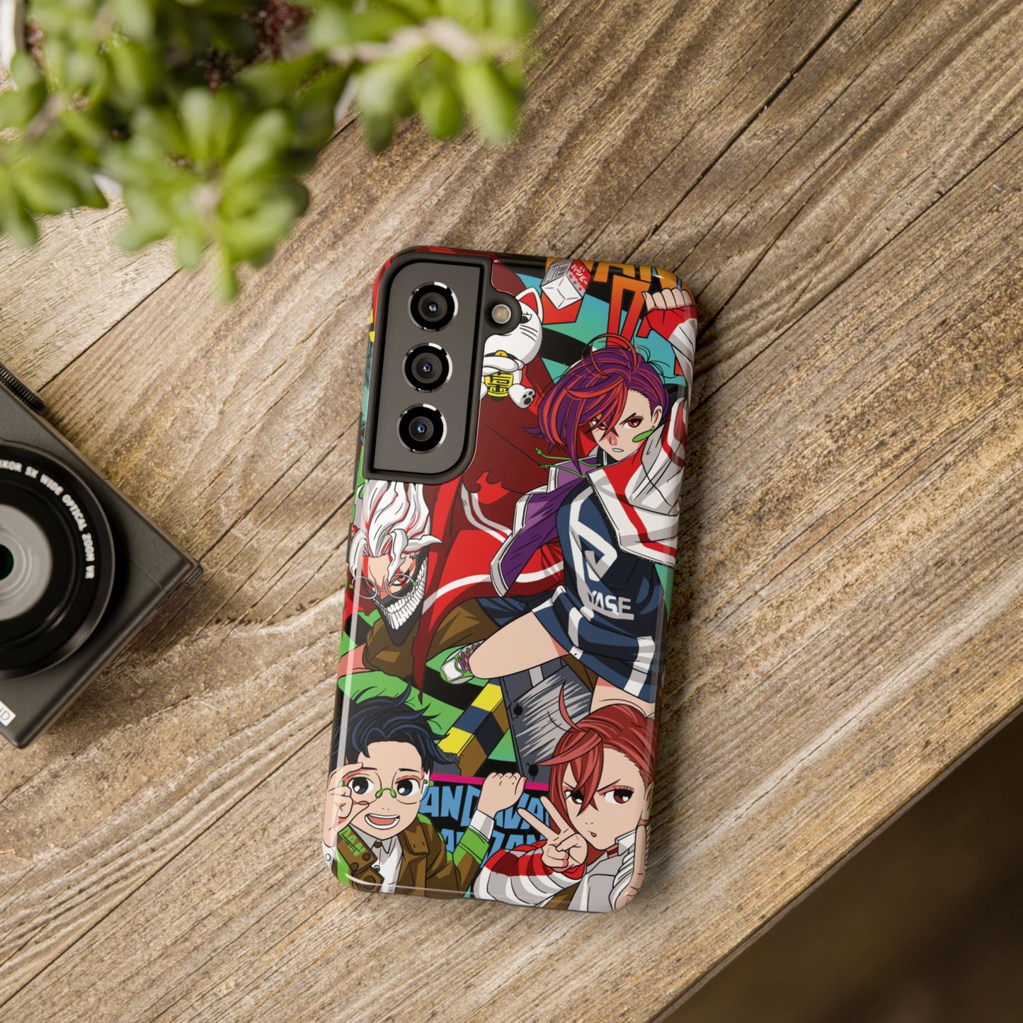 Okarun x Momo Double Layered Phone Case | Dandadan-Inspired Protective Anime Case