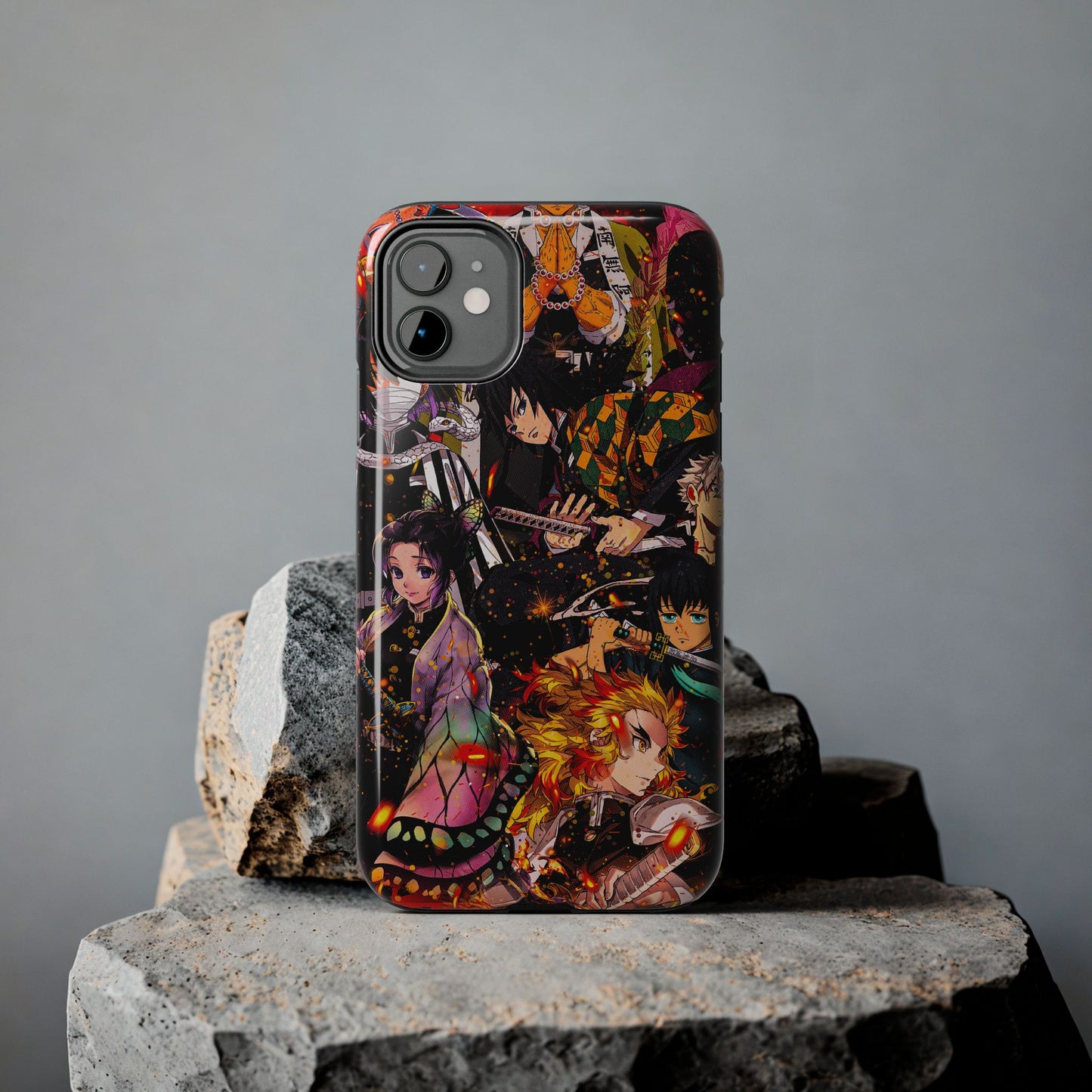 Hashira Collage Phone Case | Demon Slayer Double Layered Protective Case