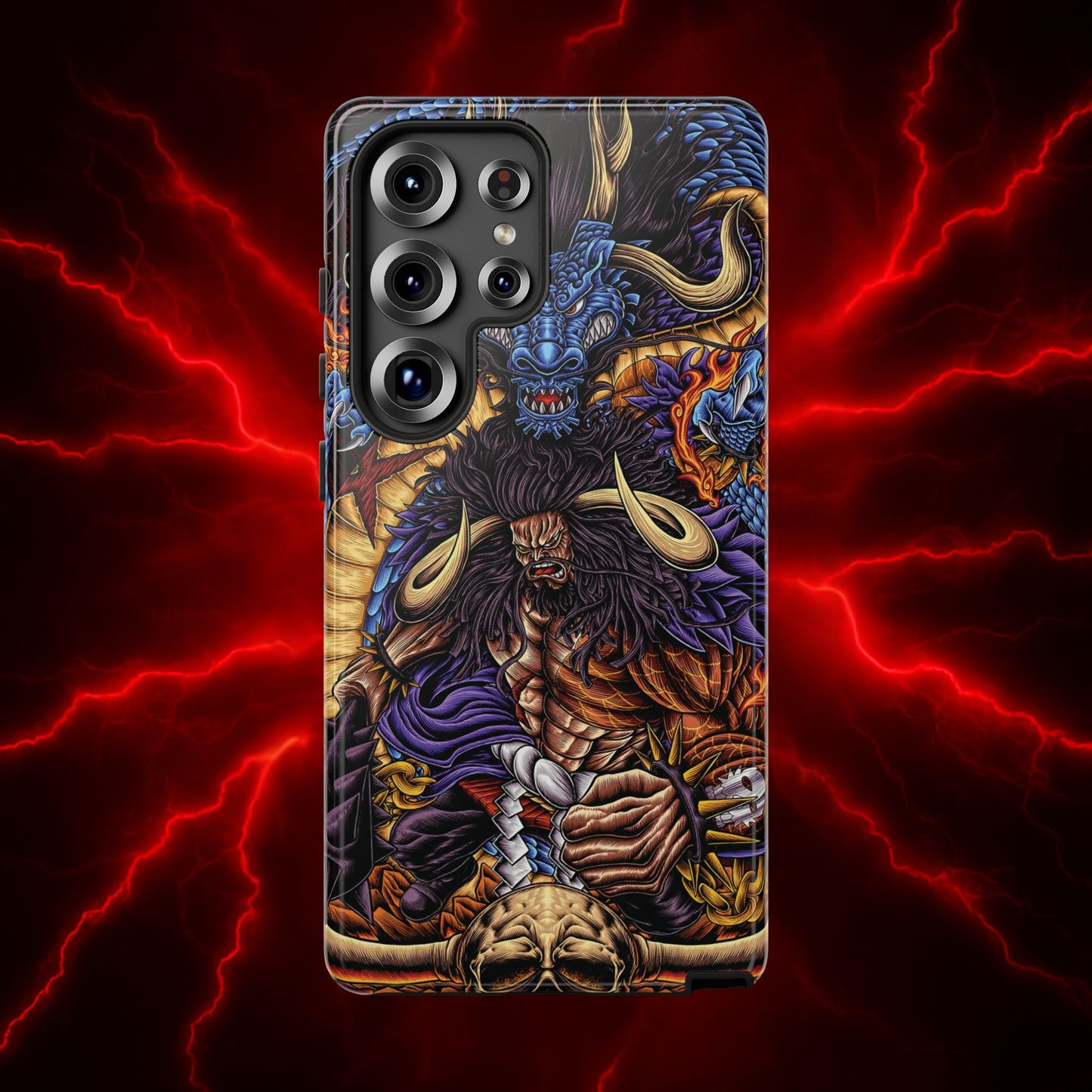 Cursed Dragon Oni Kaido Double Layered Phone Case