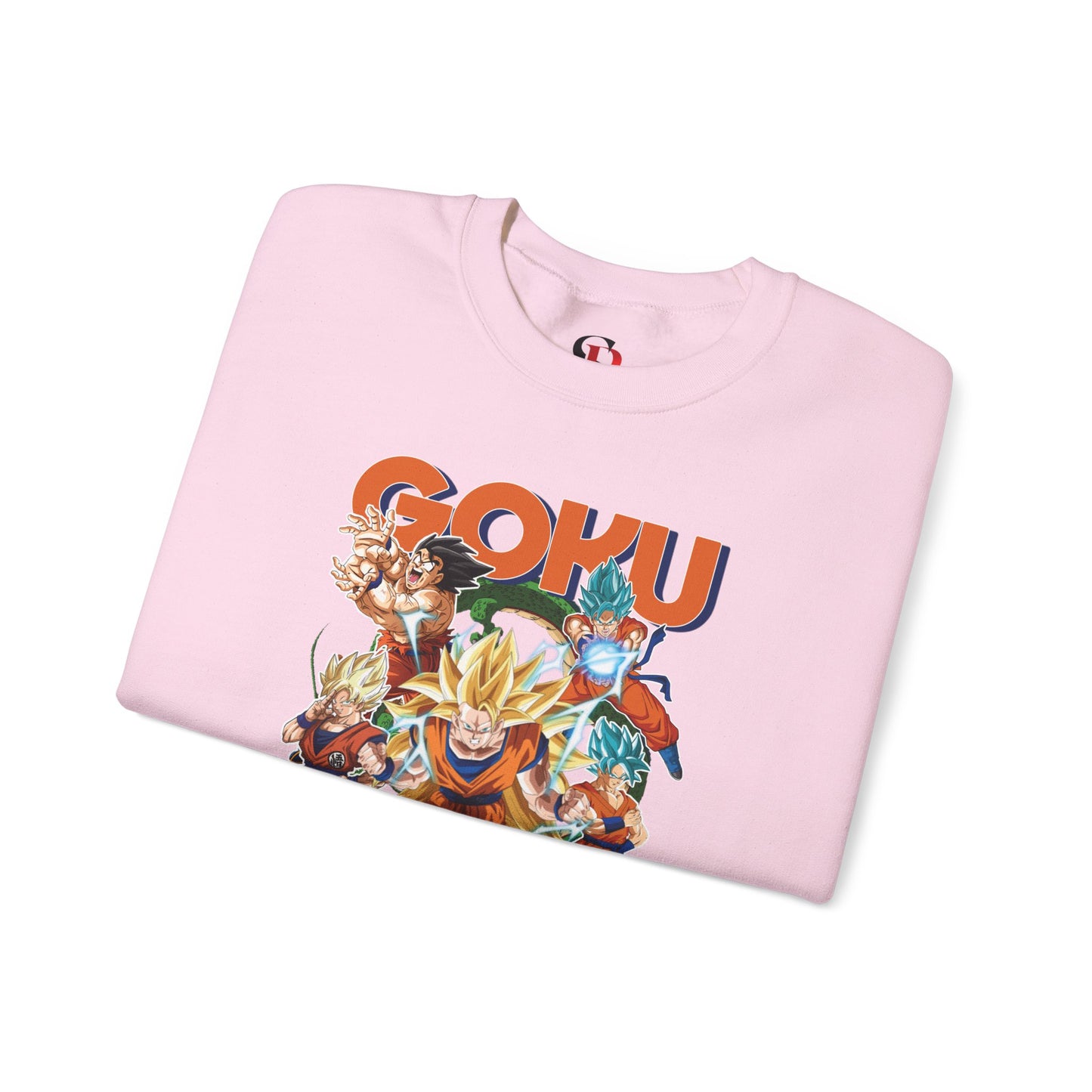 Goku “Legacy of Power” Unisex Heavy Crewneck | Dragon Ball Z Streetwear Sweatshirt