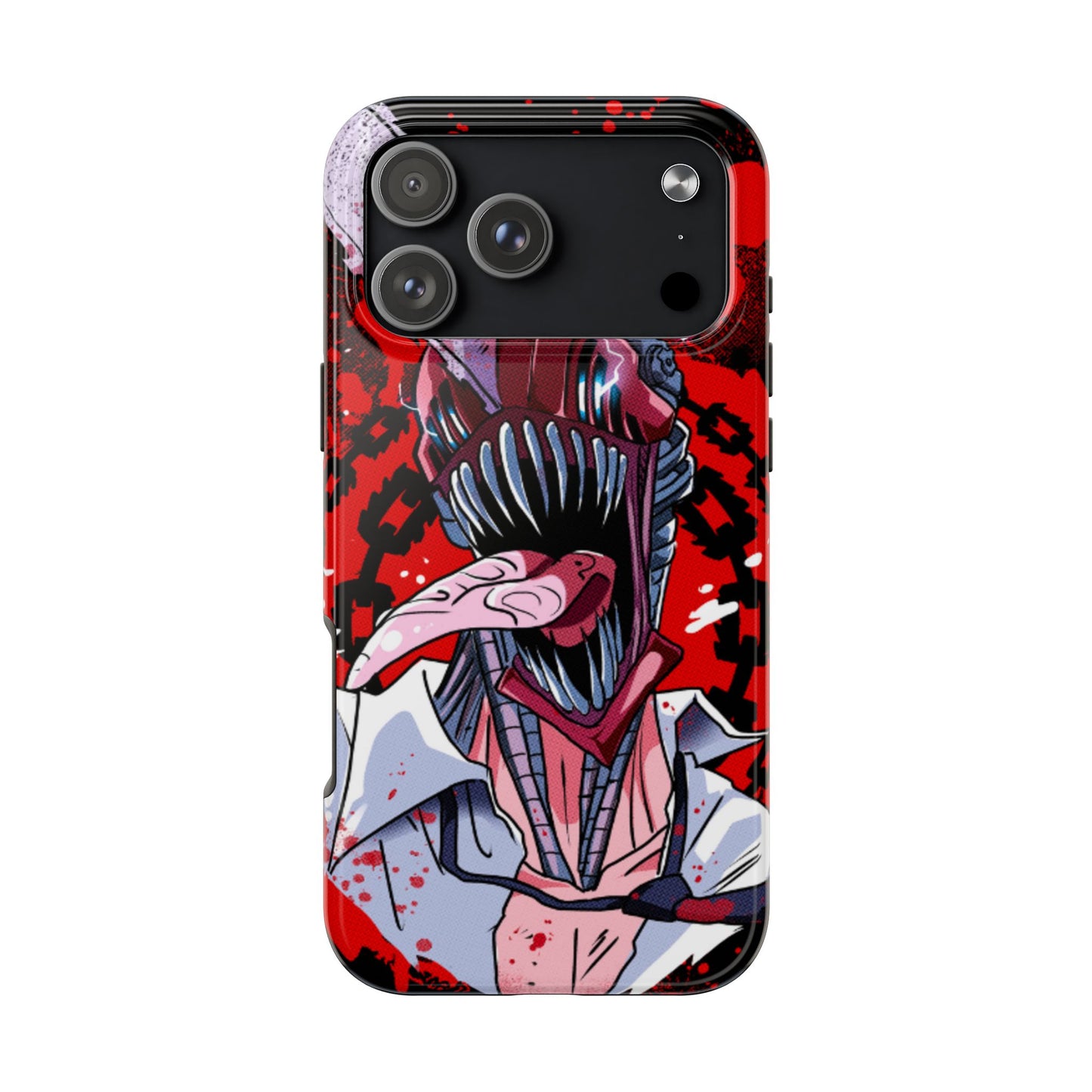 Chainsaw Devil Double Layered Phone Case | Chainsaw Man-Inspired Protective Anime Case