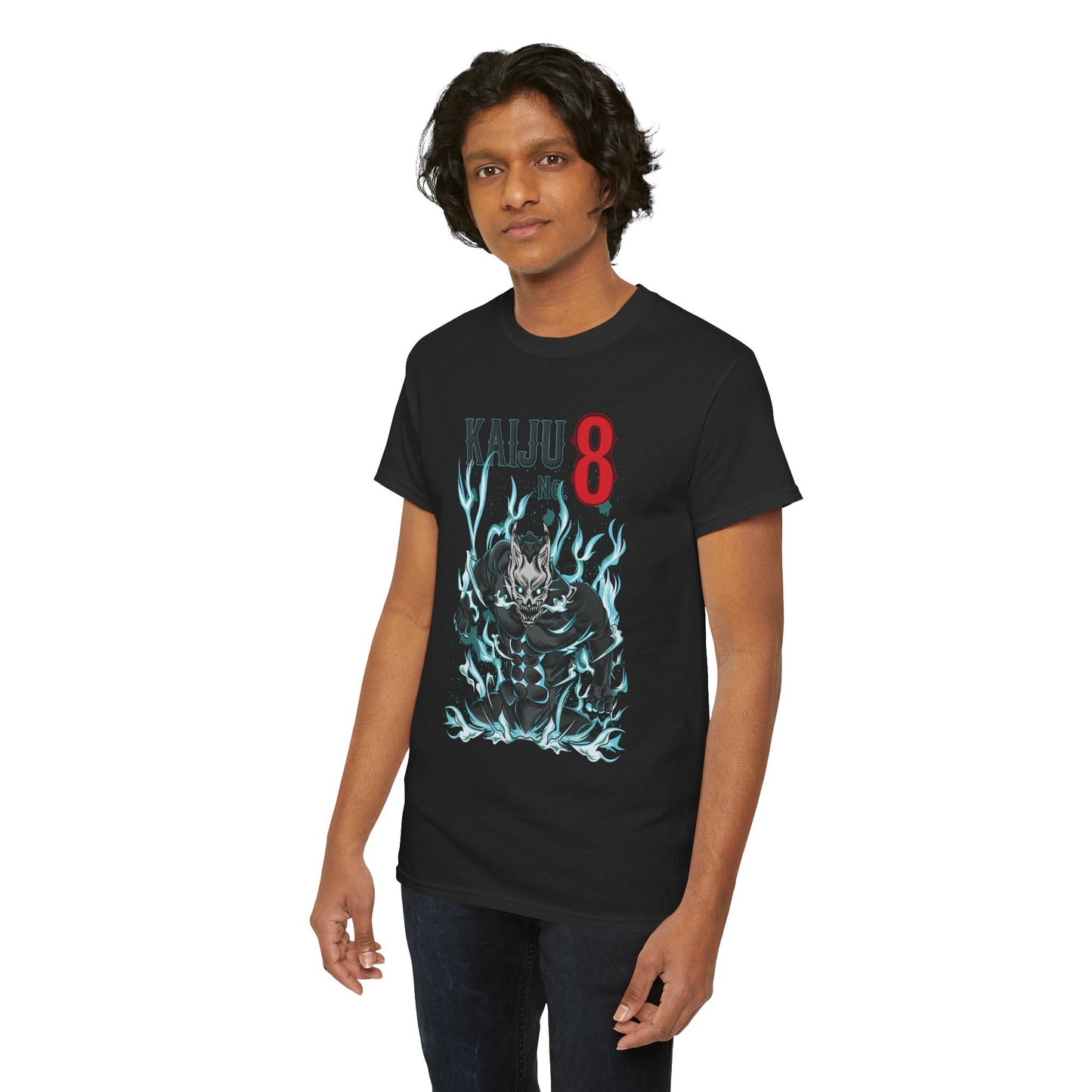 Infernal Surge Unisex Heavy Cotton T-Shirt | Kaiju No. 8 Anime Tee