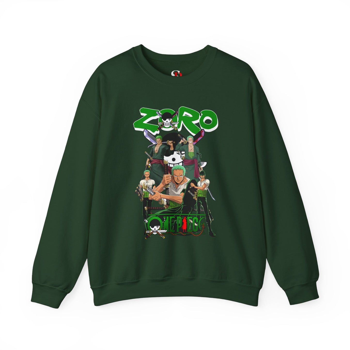 Zoro “King of Swords” Unisex Heavy Crewneck | One Piece Streetwear Sweatshirt