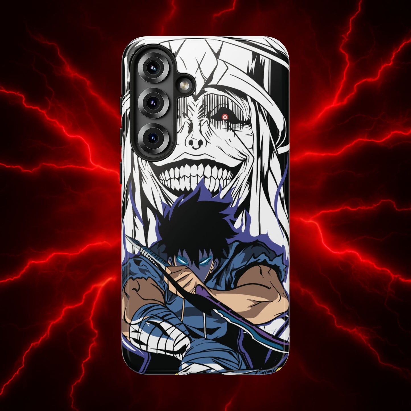 Sung Jinwoo Vs Statue Of God II Double Layered Phone Case