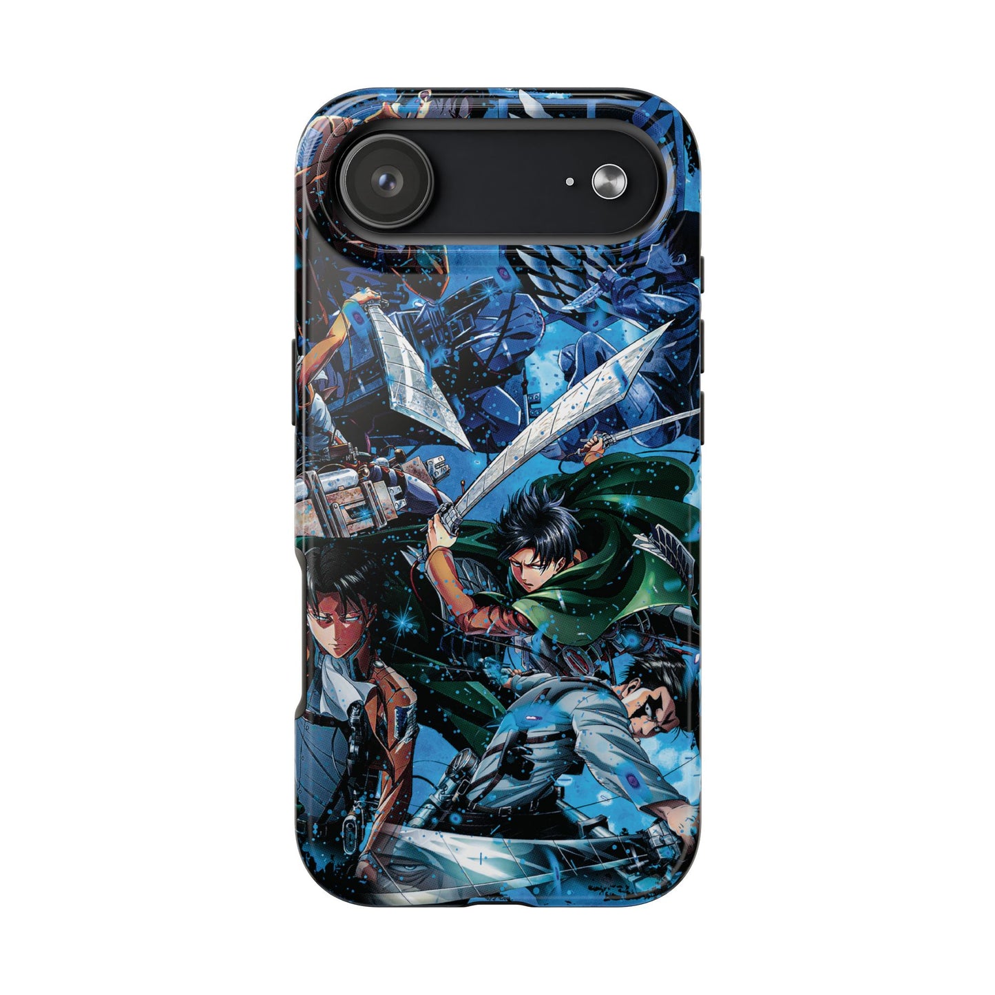 Levi Ackerman Double Layered Phone Case | Attack on Titan-Inspired Protective Anime Case