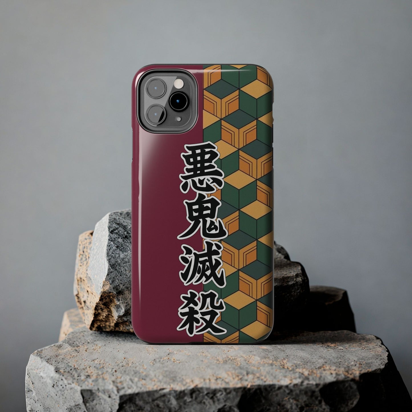 Water Pillar Haori Double Layered Phone Case