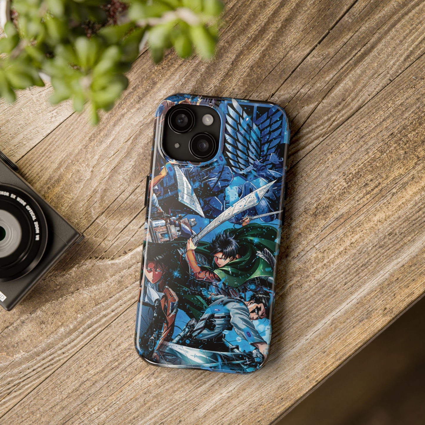 Levi Ackerman Double Layered Phone Case | Attack on Titan-Inspired Protective Anime Case