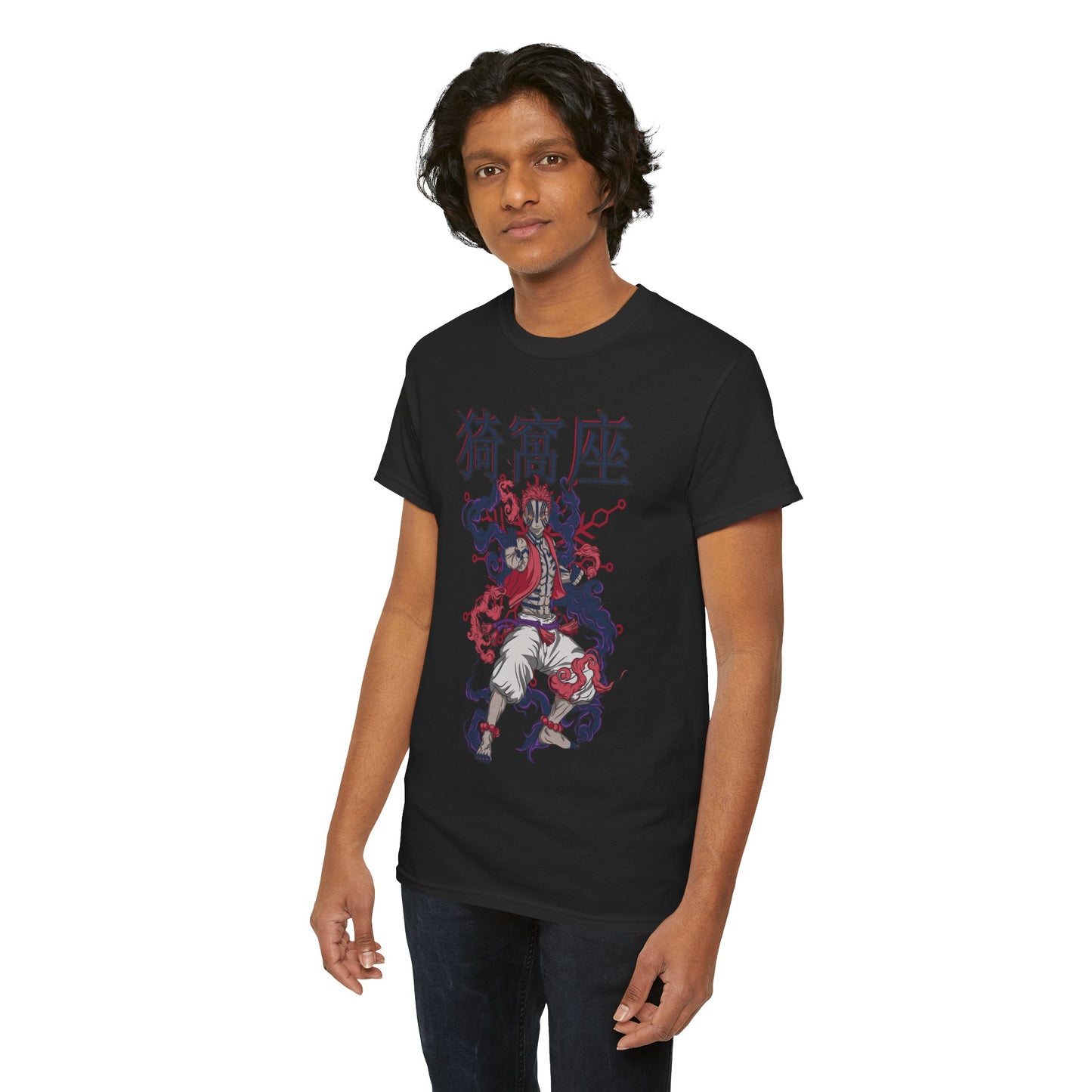 Akaza Blood Demon Art T-Shirt | Demon Slayer Anime Streetwear Tee