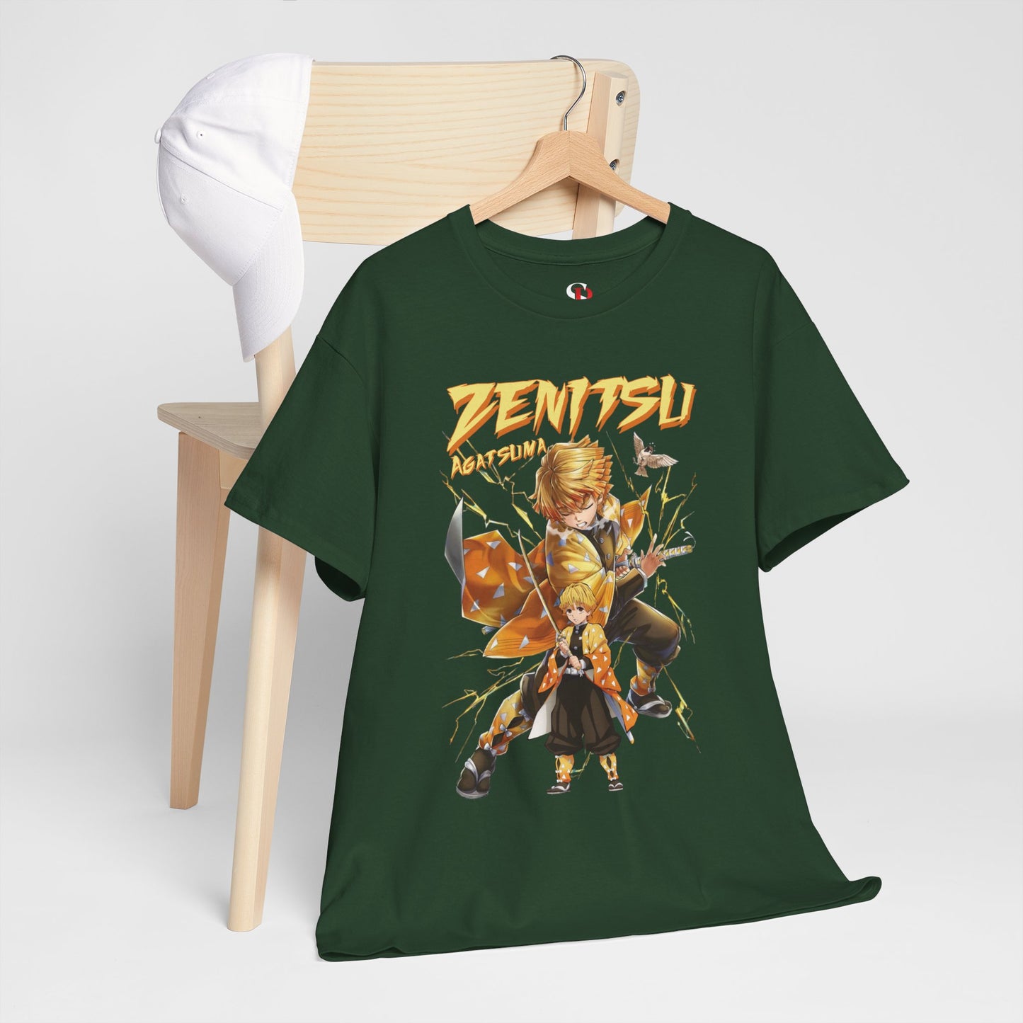Zenitsu Agatsuma Thunder Breathing T-Shirt | Demon Slayer Anime Streetwear Tee