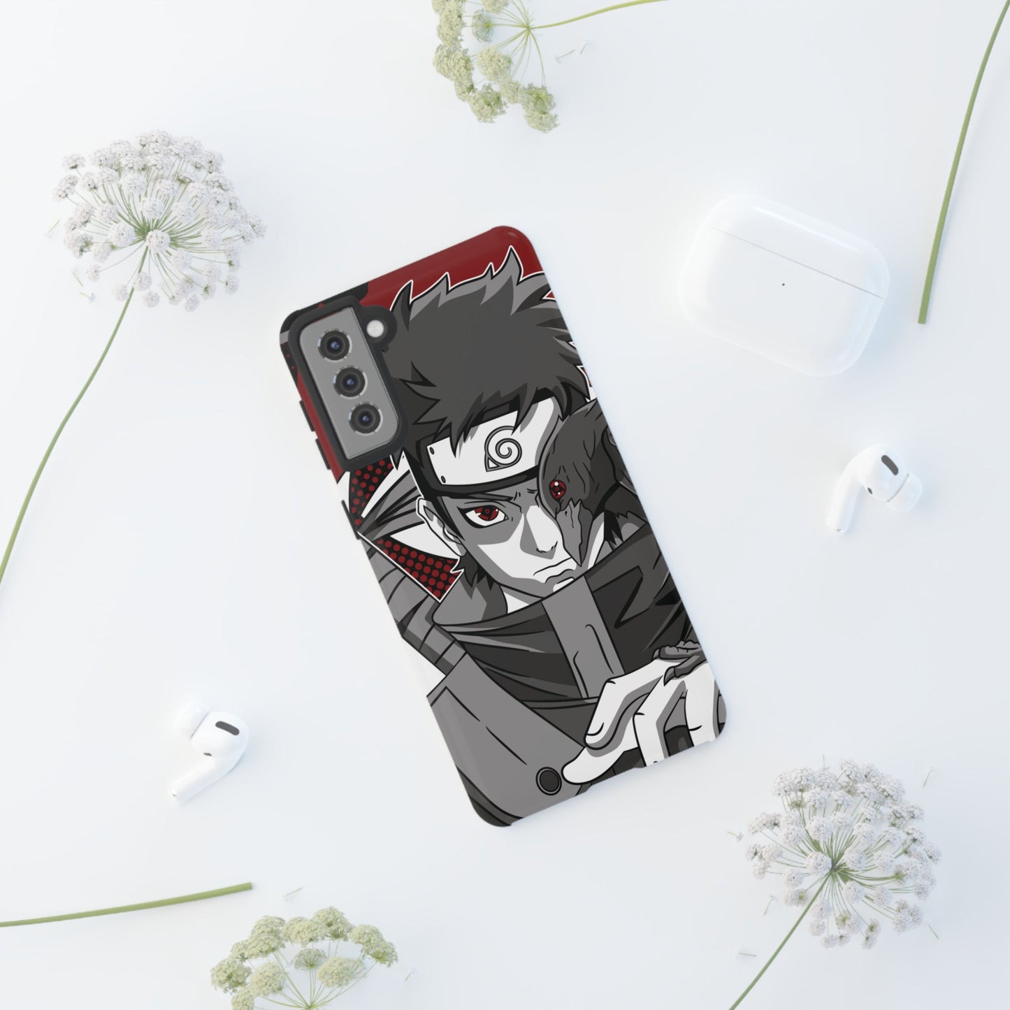 Shisui Uchiha Koto Amatsukami Double Layered Phone Case