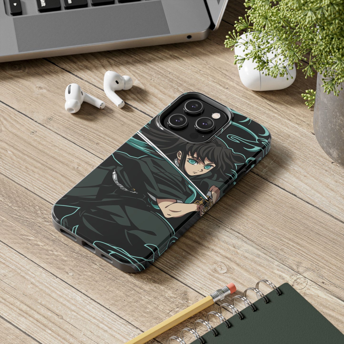 Muichiro Tokito Mist Hashira Phone Case | Demon Slayer Anime Case