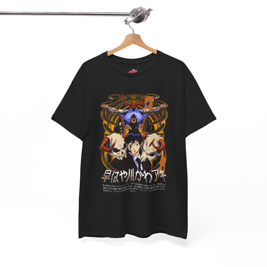 Aki x Future Devil Unisex Heavy Cotton T-Shirt | Anime-Inspired Streetwear Tee