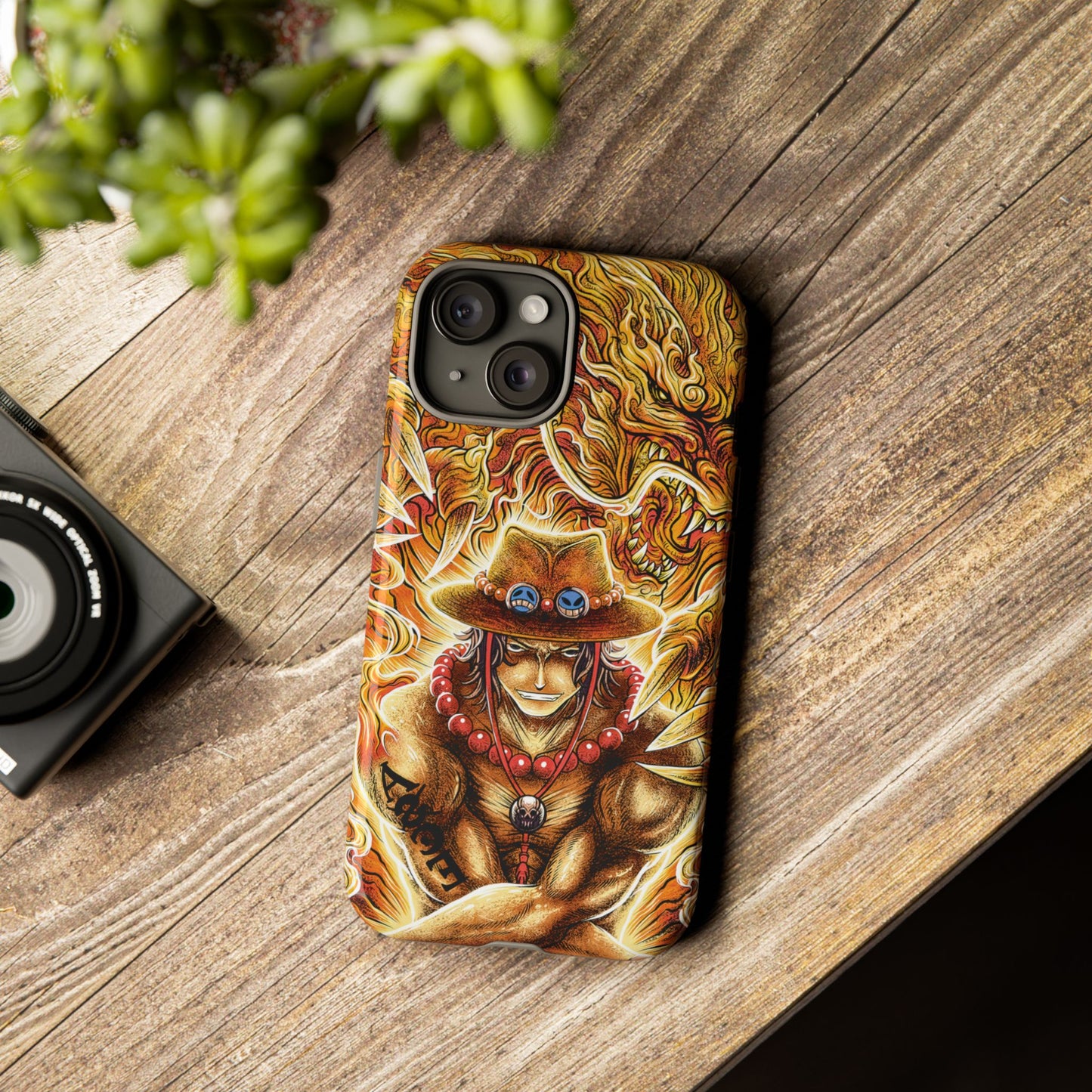 Portgas D. Ace II Double Layered Phone Case