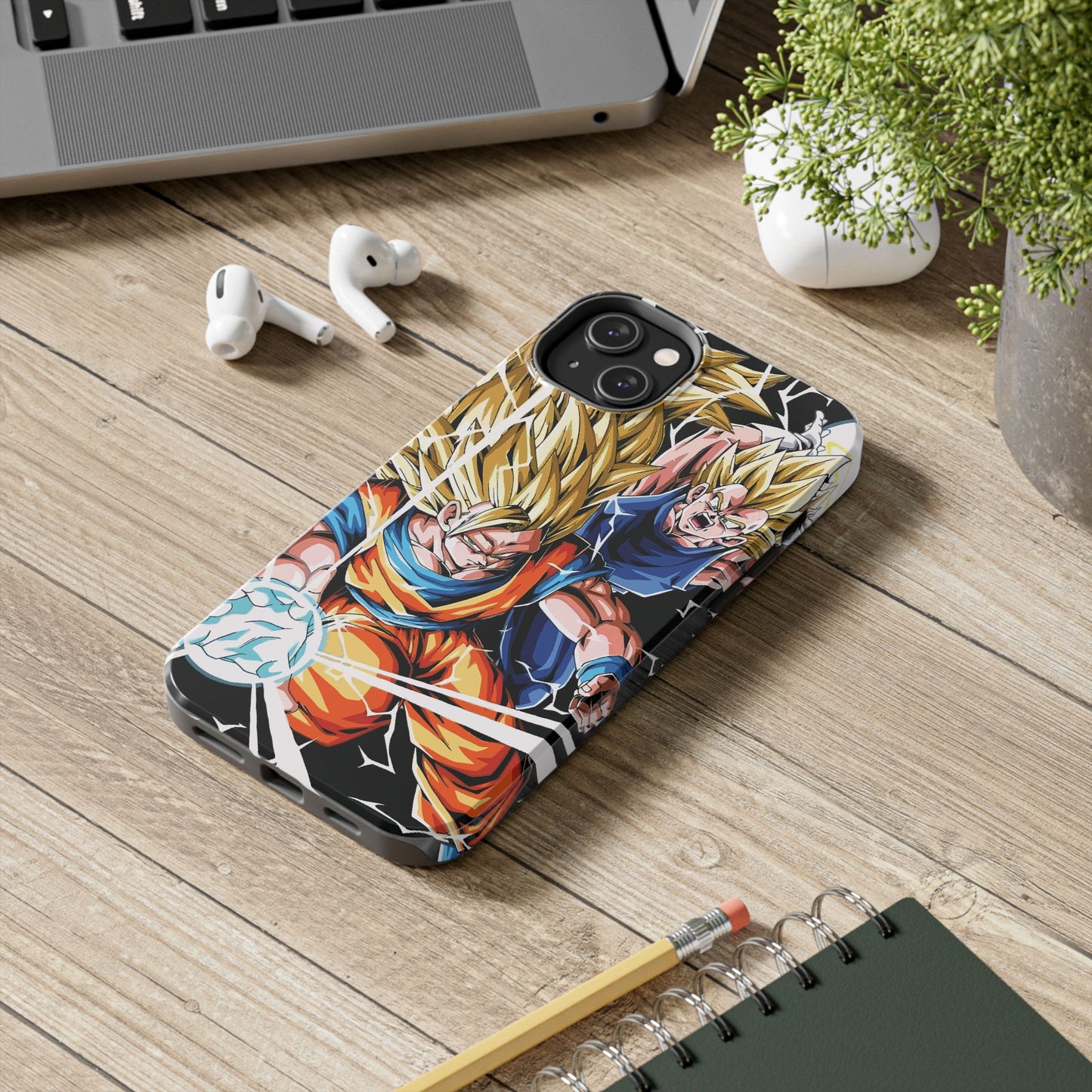 Super Saiyan Duo Double Layered Phone Case