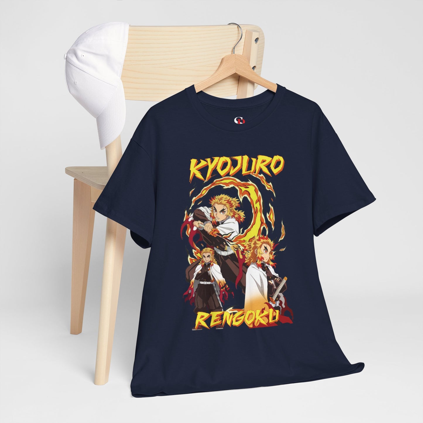 Kyojuro Rengoku Flame Hashira T-Shirt | Demon Slayer Anime Streetwear Tee