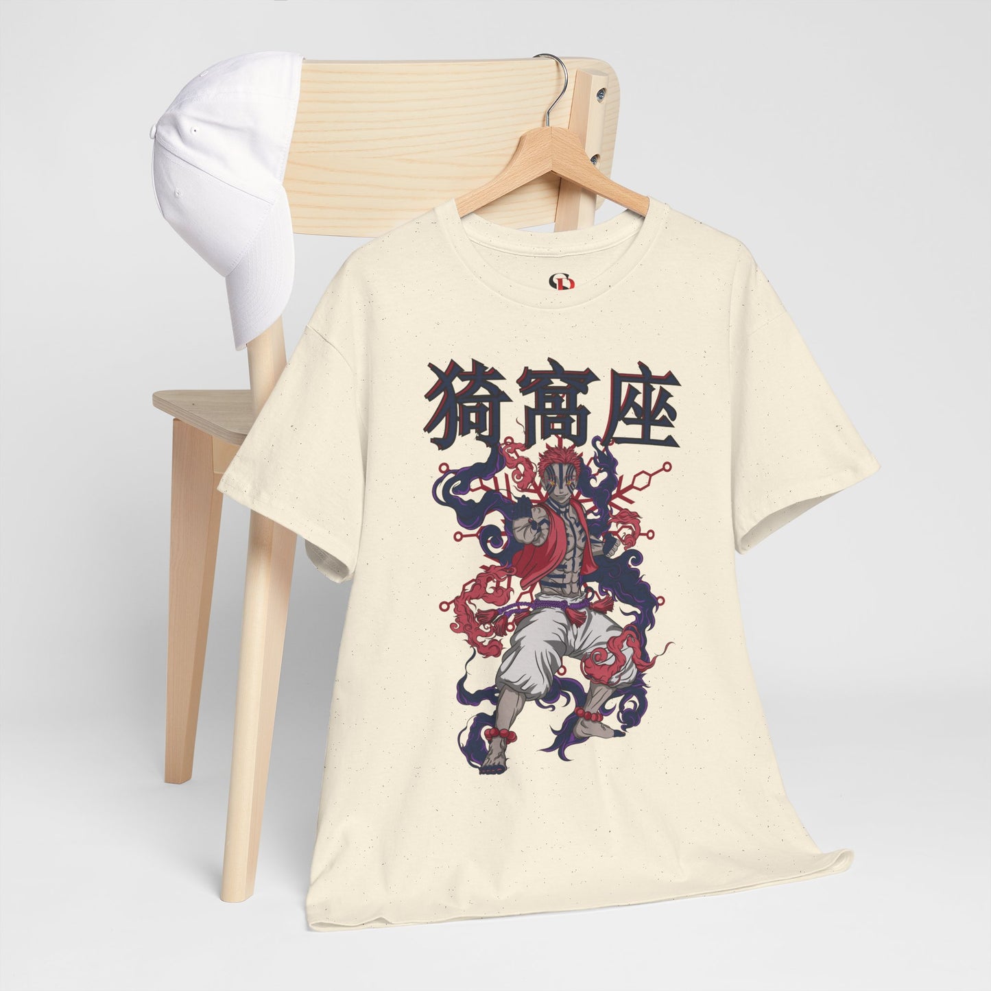 Akaza Blood Demon Art T-Shirt | Demon Slayer Anime Streetwear Tee