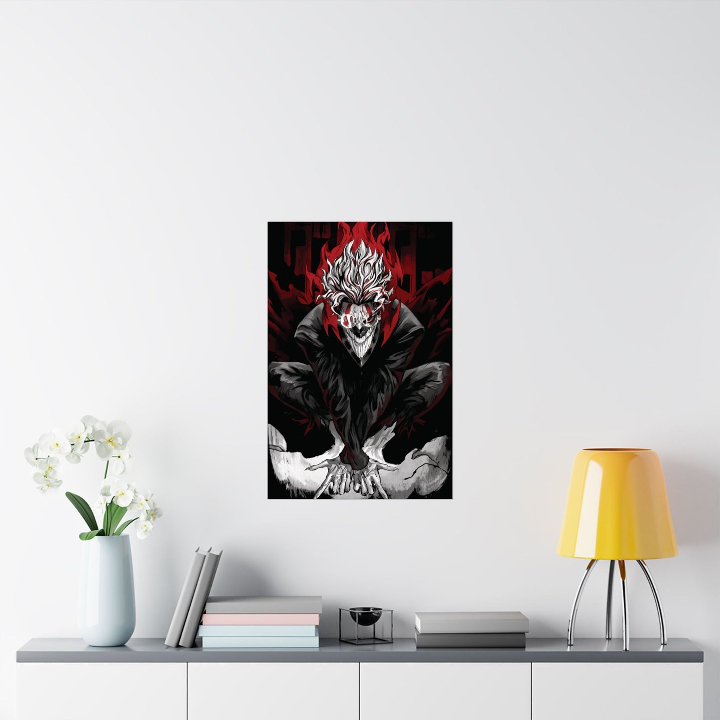 Okarun “Turbo Granny Mode III” Matte Vertical Poster | Dandadan Anime Wall Art