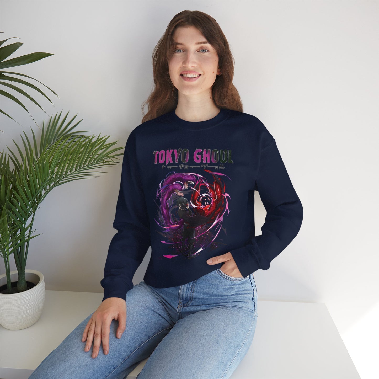 Ken Kaneki Chimera Kagune Unisex Heavy Blend Crewneck Sweatshirt