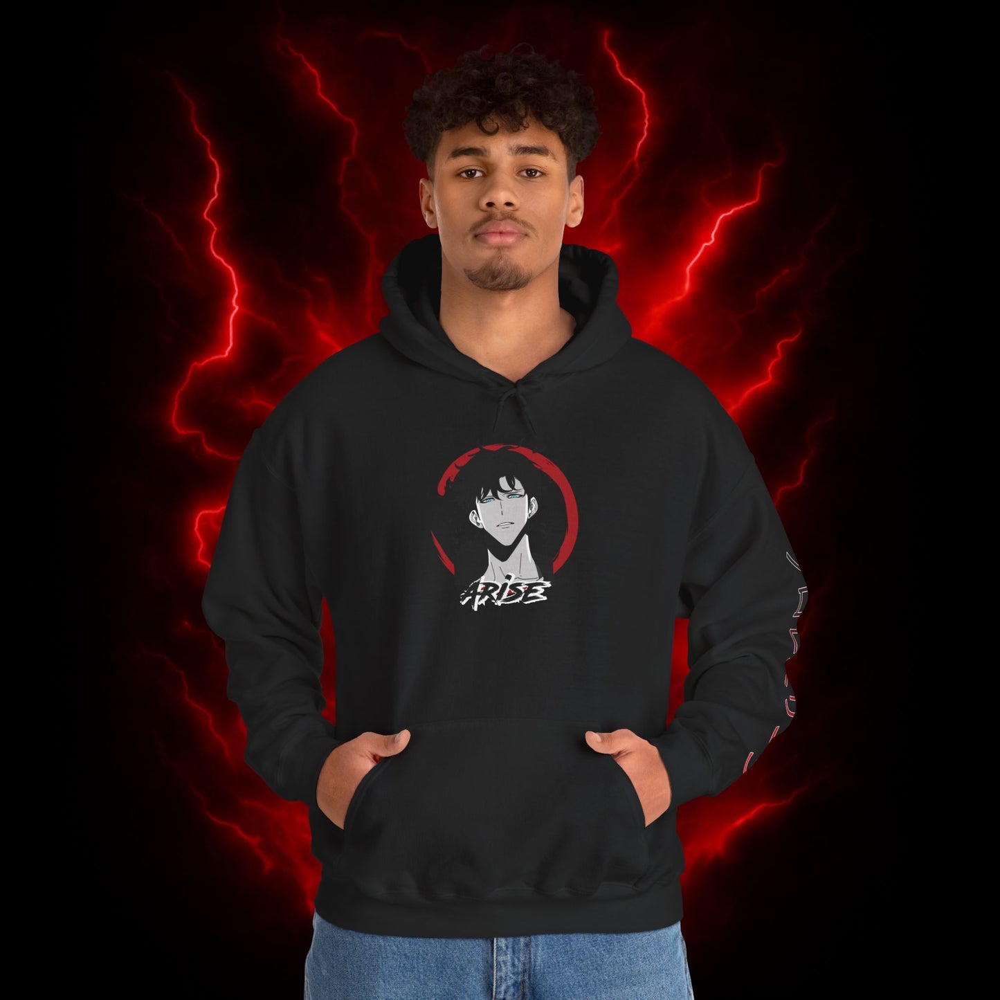 Sung Jin-Woo Arise III Unisex Heavy Blend Hoodie