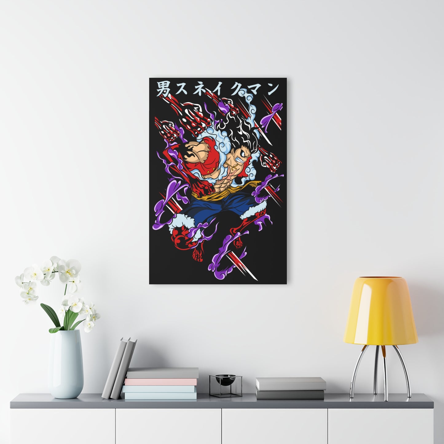 Luffy Gear 4 Gum Gum Gatling Acrylic Print