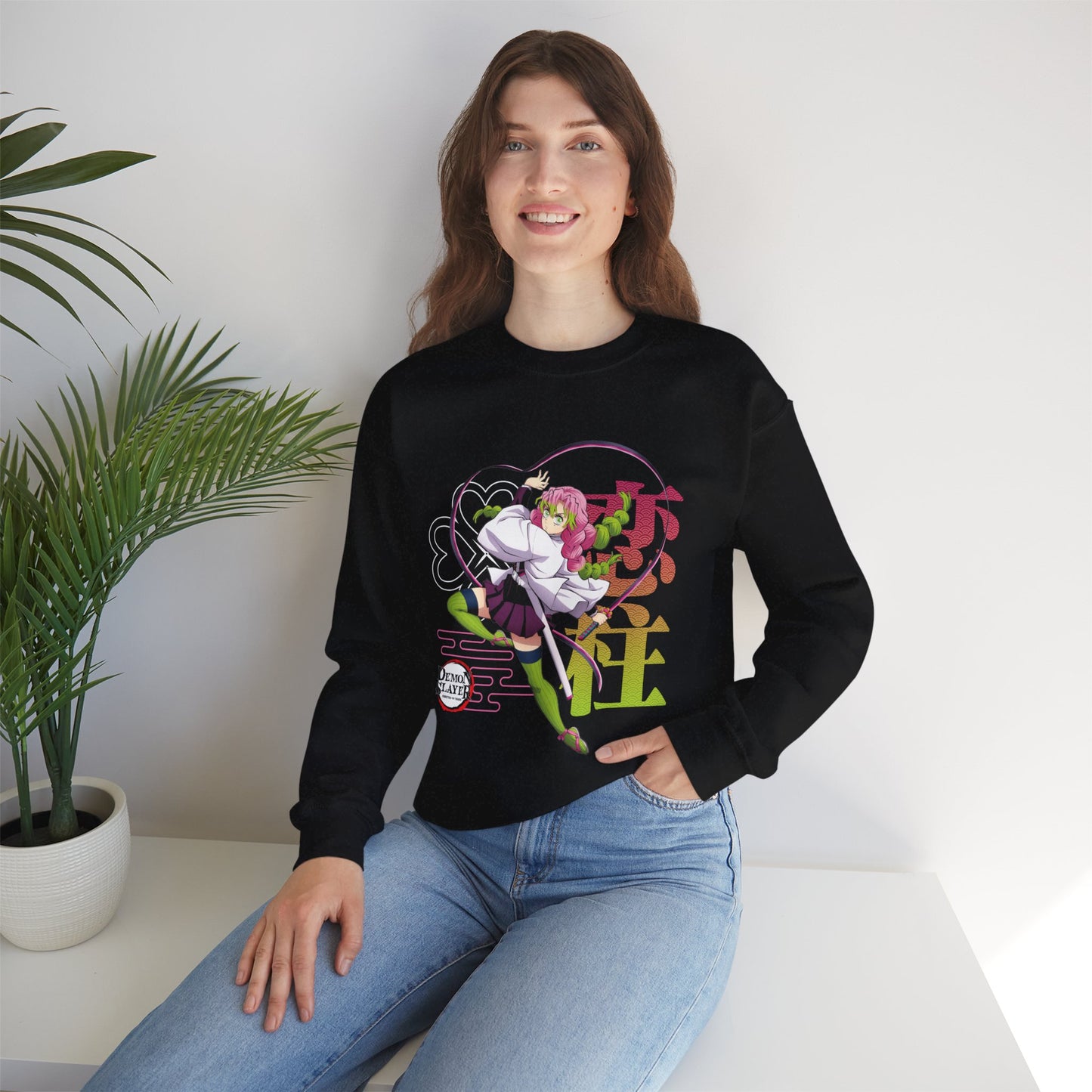 Mitsuri Kanroji Crewneck | Love Hashira Demon Slayer Sweatshirt